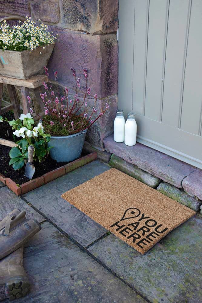 You are Here Doormat Regular 60x40cm