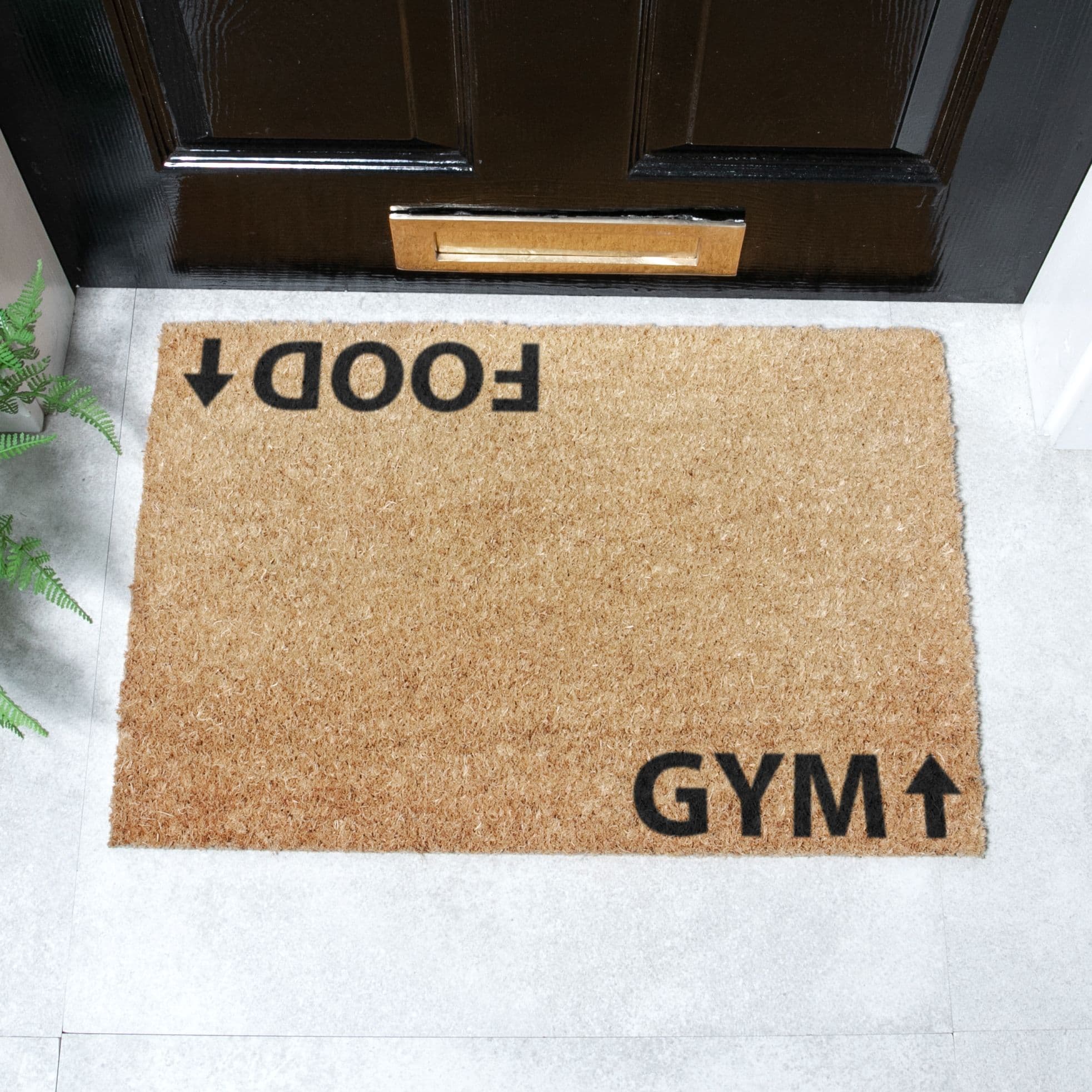 Gym addict doormat Regular 60x40cm