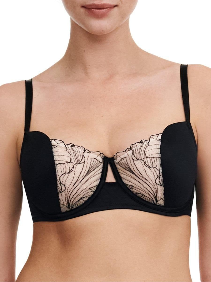 Tattoo Love Half Cup Bra