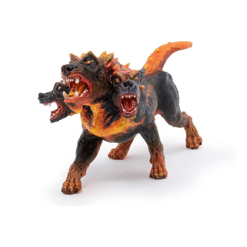 Fantasy World Fire Cerberus Toy Figure