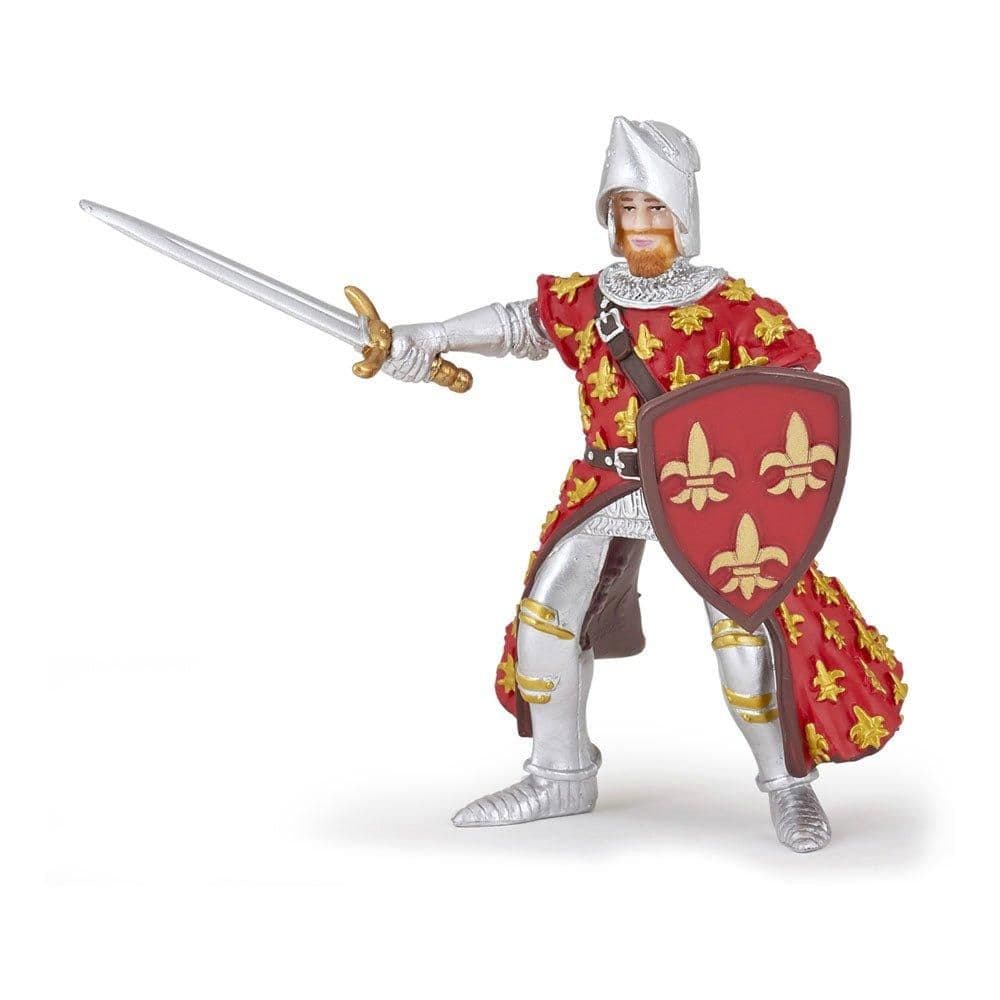 Fantasy World Prince Philip Toy Figure Three Years or Above Silver Red