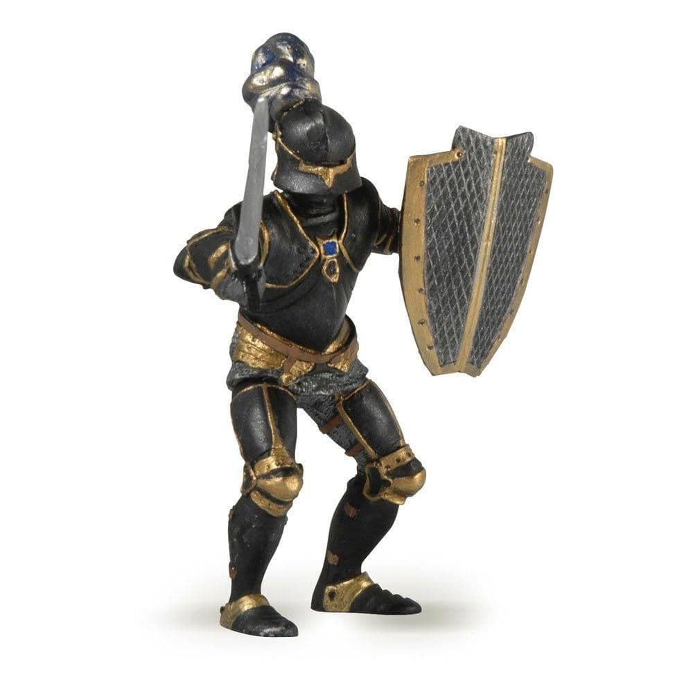 Fantasy World Knight Armour Toy Figure Three Years or Above Black Gold