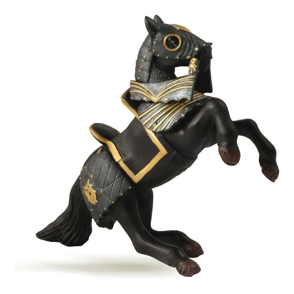 Fantasy World Horse Armour Toy Figure Three Years or Above Black Gold
