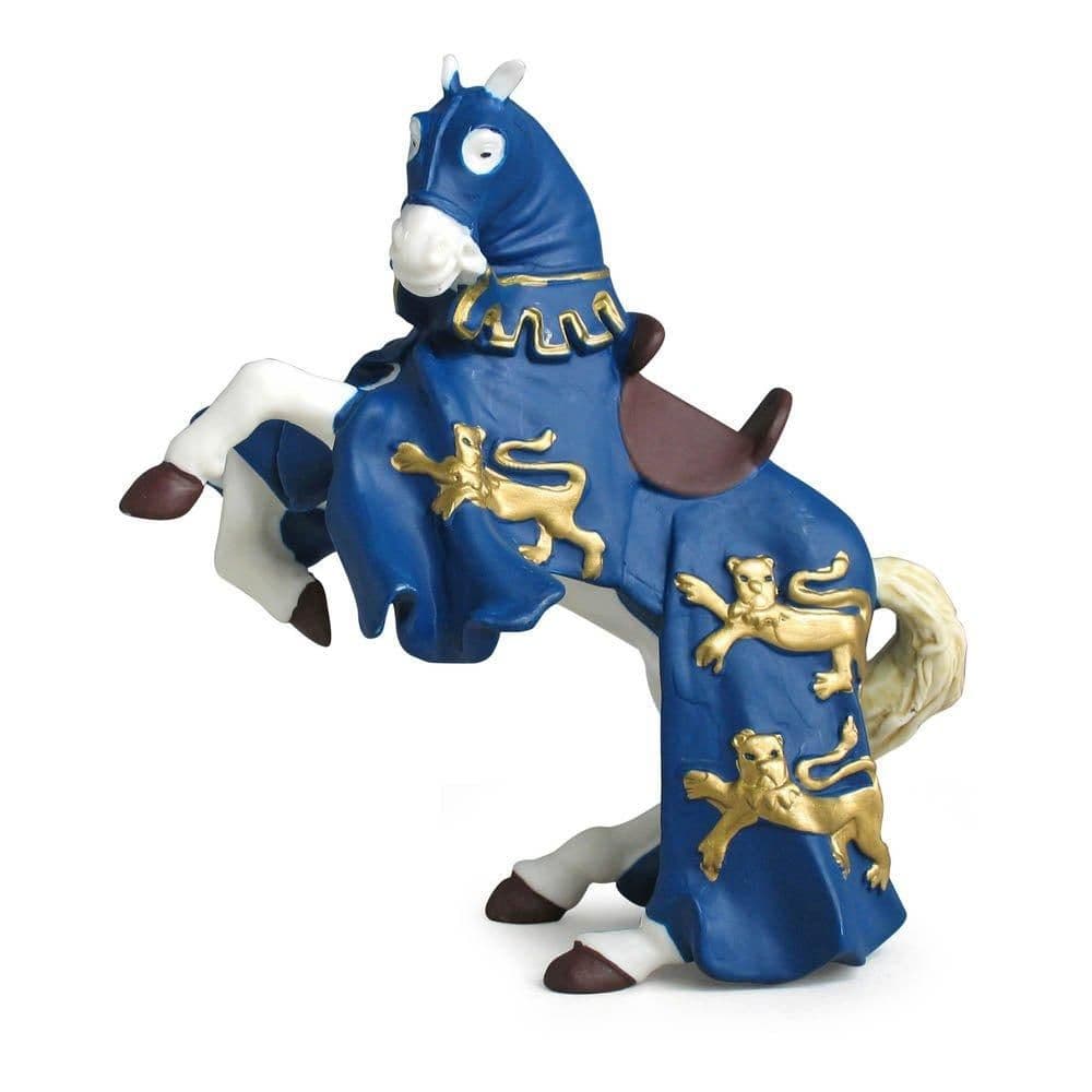 Fantasy World King Richards Horse Toy Figure Three Years or Above Blue White