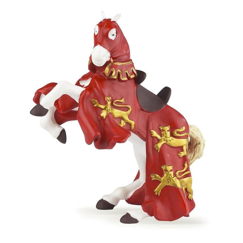 Fantasy World King Richards Horse Toy Figure Three Years or Above White Red