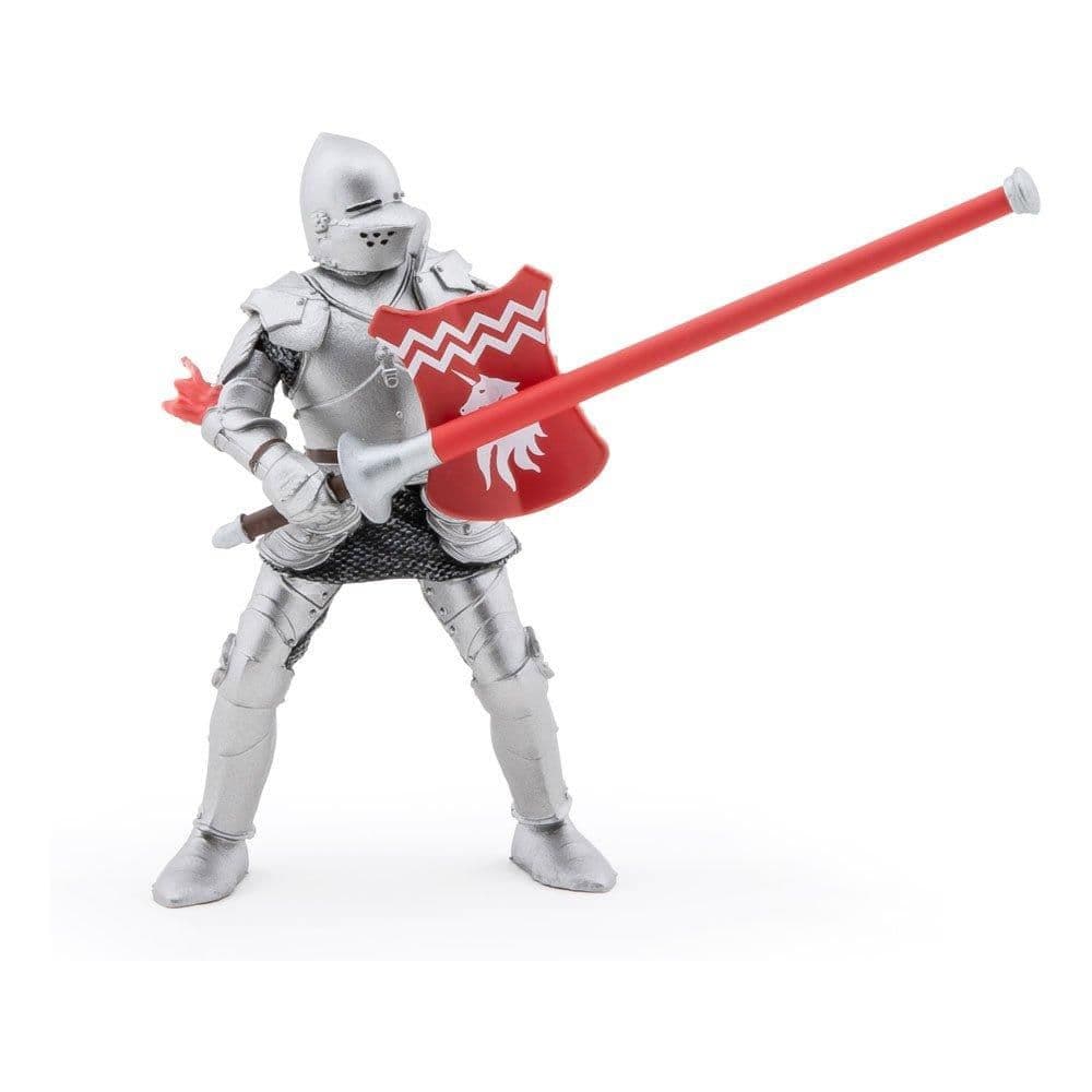 Fantasy World Unicorn Knight Spear Toy Figure