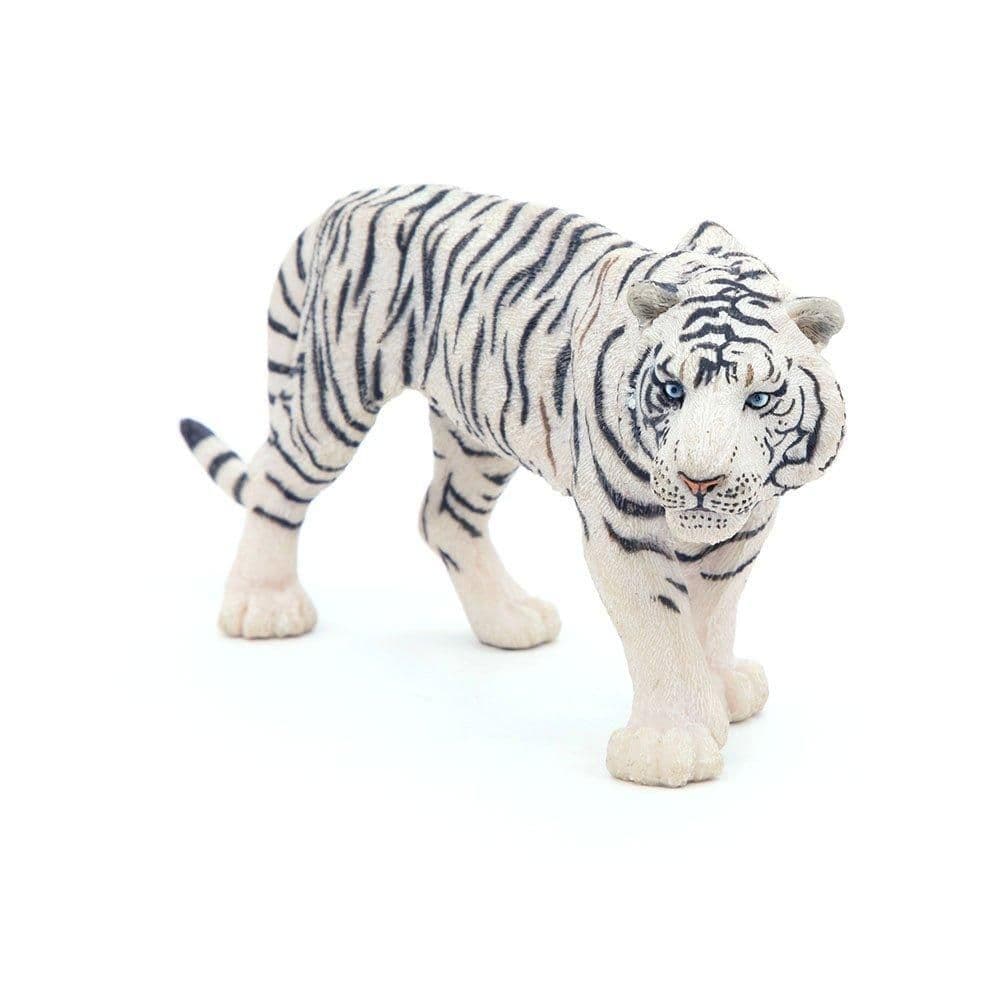 Wild Animal Kingdom Tiger Toy Figure Three Years or Above White Black