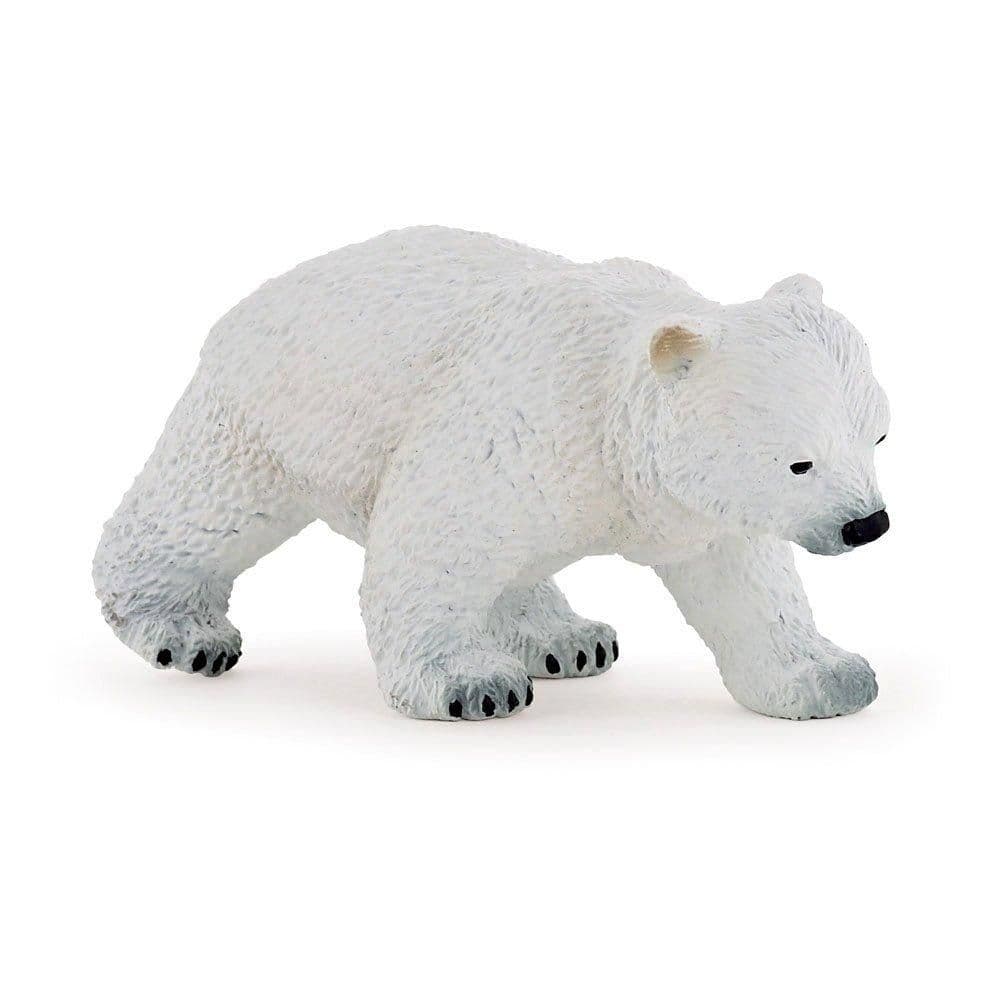 Wild Animal Kingdom Walking Polar Bear Cub Toy Figure