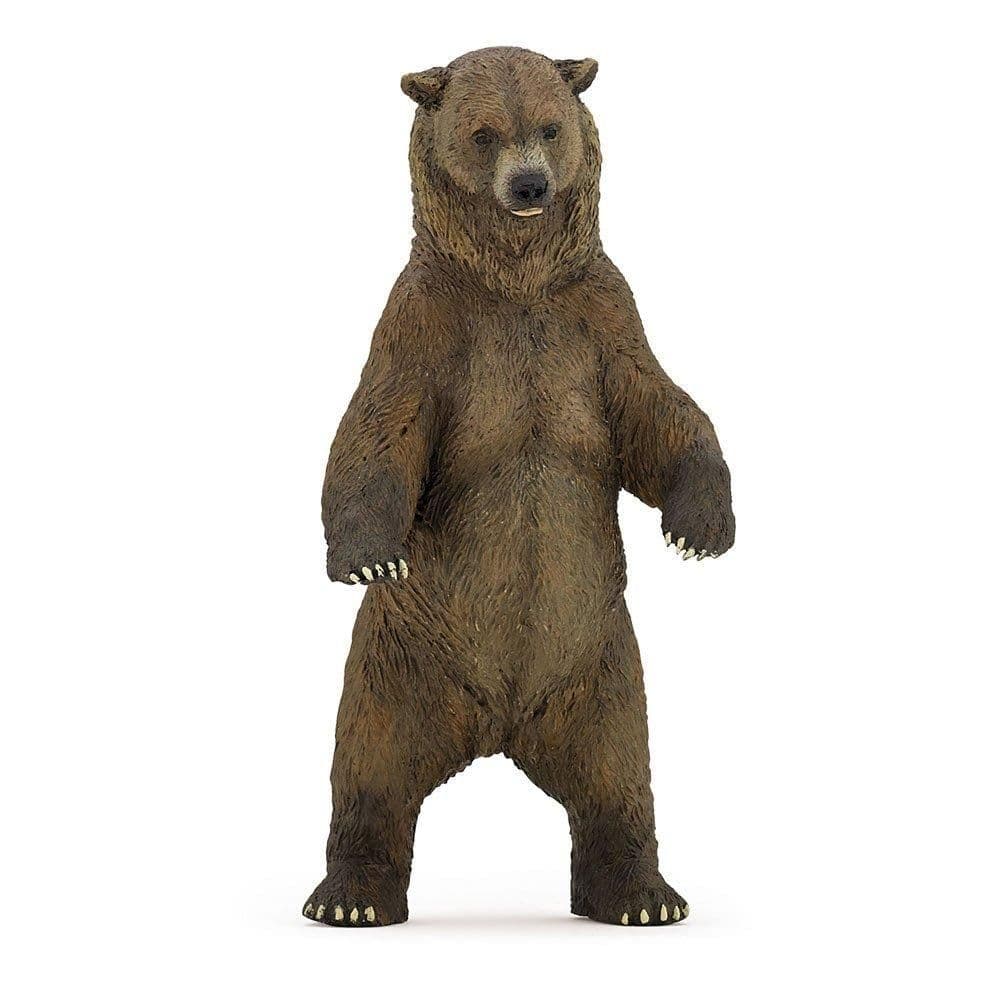 Wild Animal Kingdom Grizzly Bear Toy Figure Three Years or Above