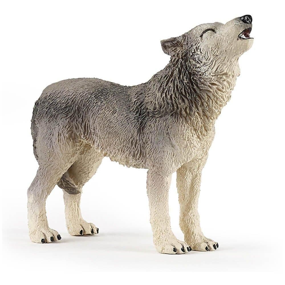 Wild Animal Kingdom Howling Wolf Toy Figure Three Years or Above