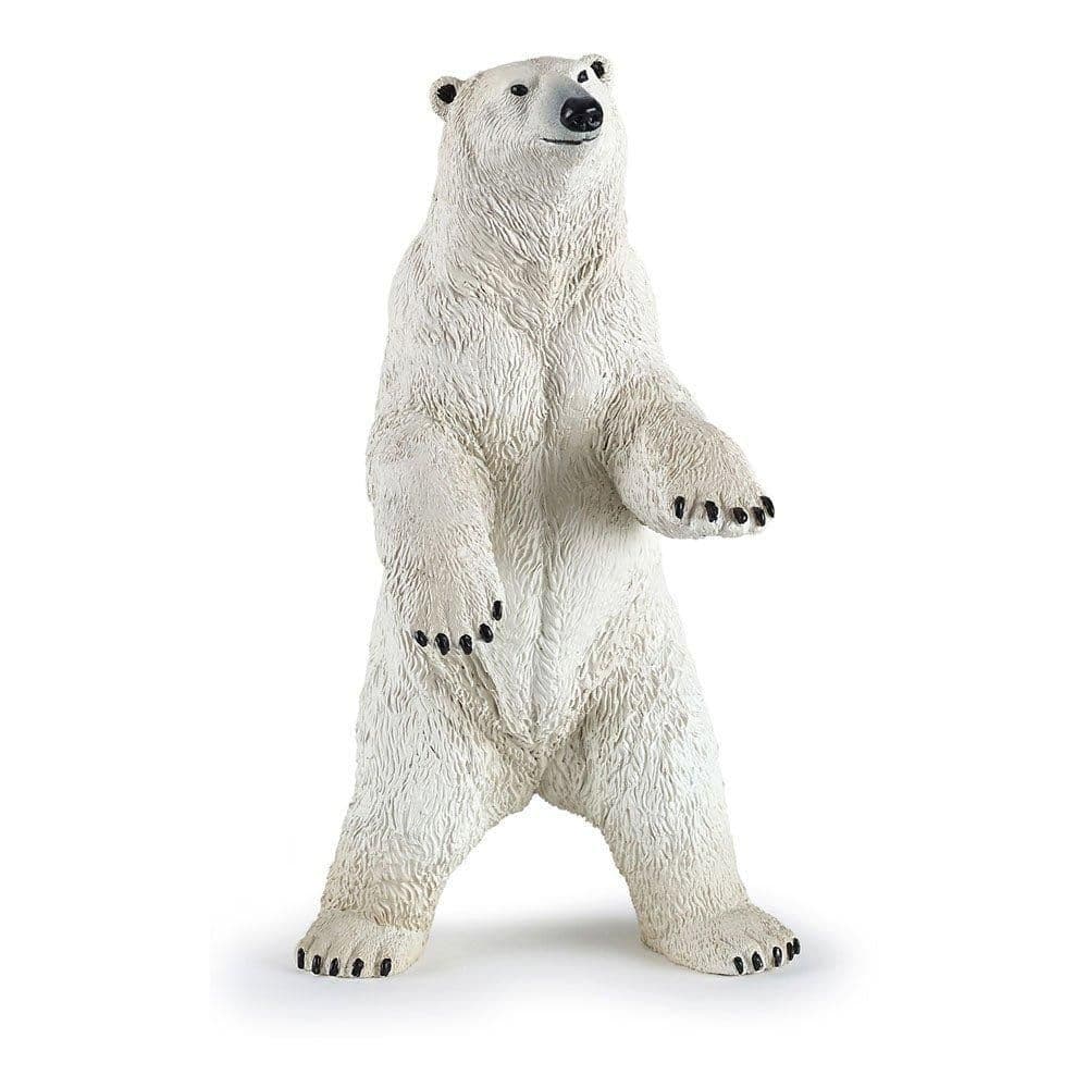 Wild Animal Kingdom Standing Polar Bear Toy Figure Three Years or Above
