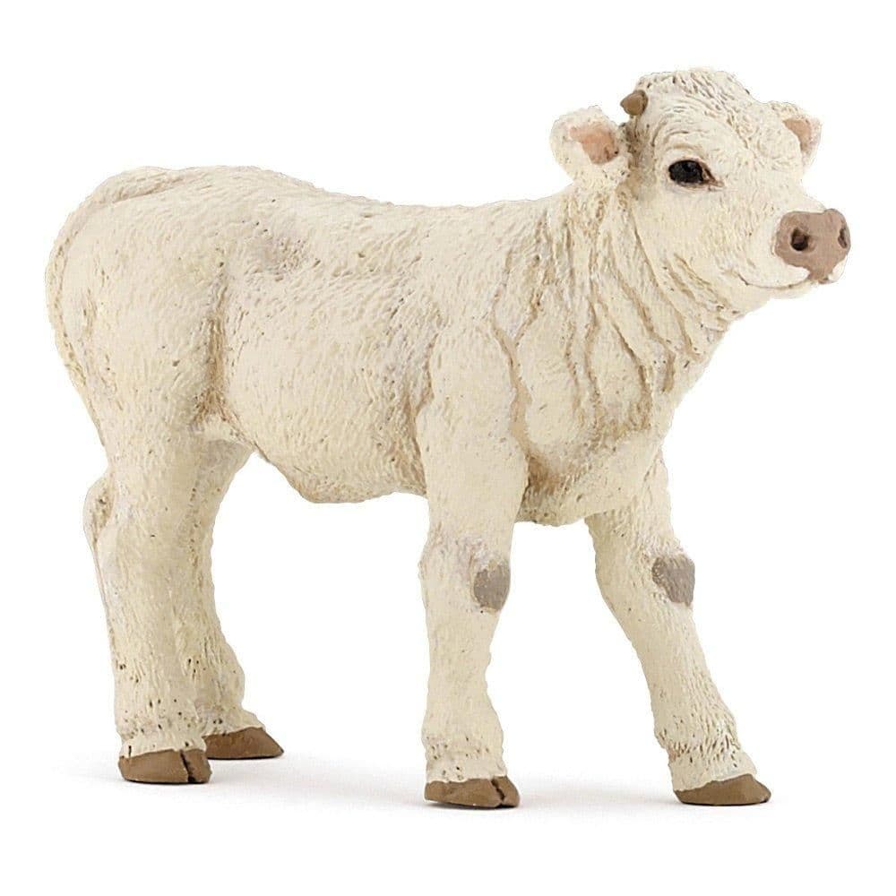 Farmyard Friends Charolais Calf Toy Figure
