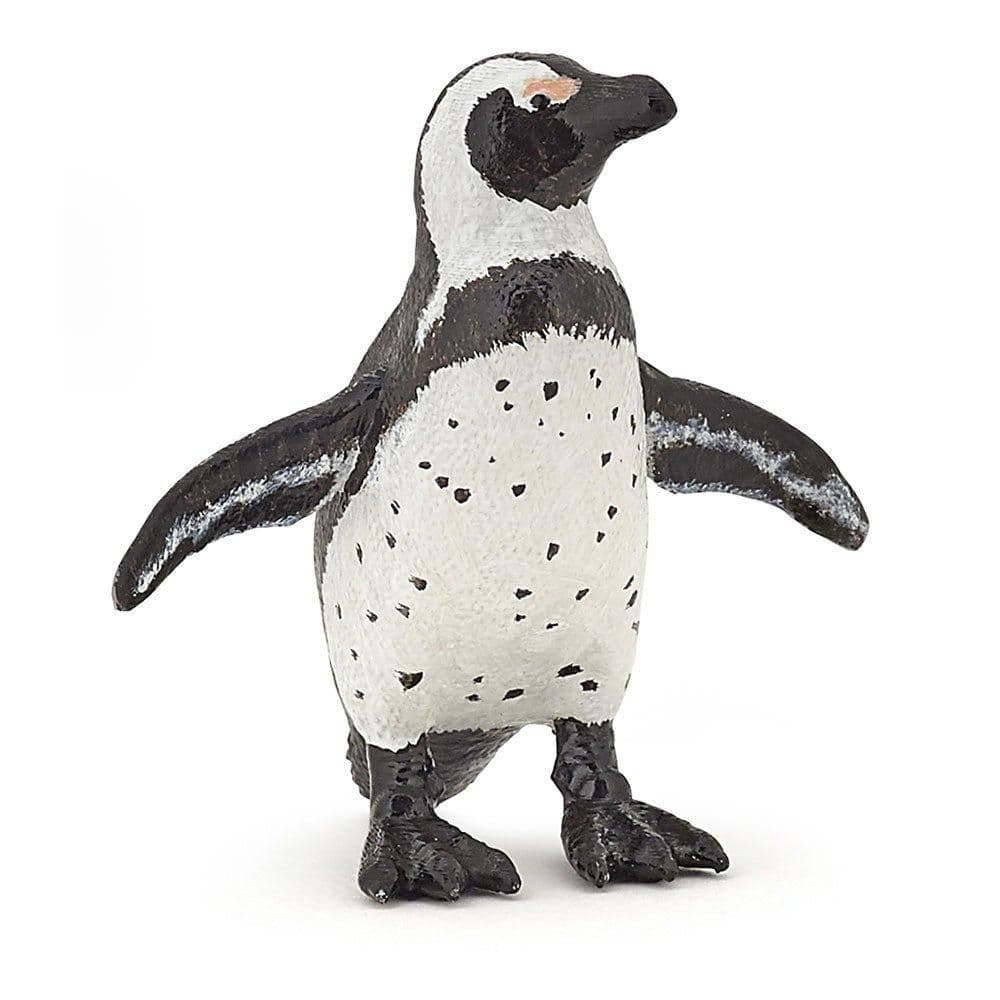 Marine Life African Penguin Toy Figure Three Years or Above White Black