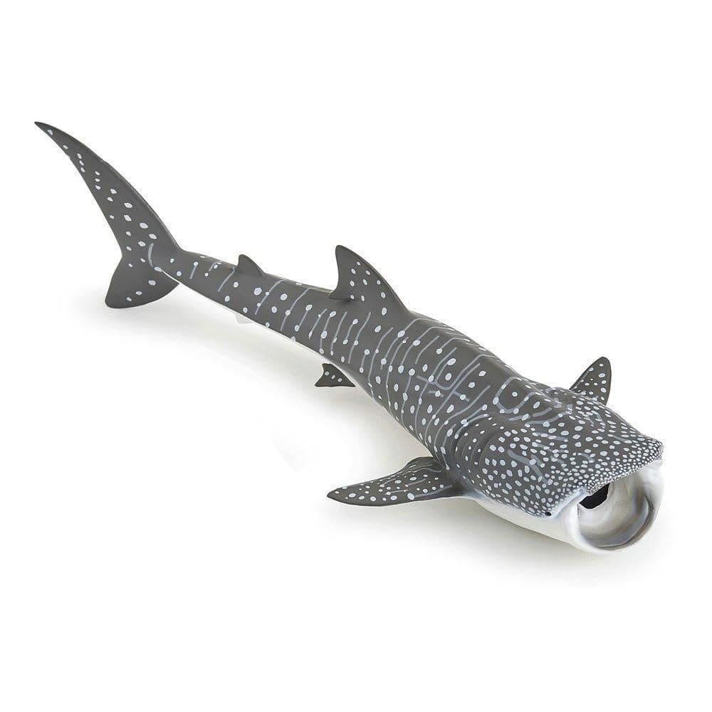 Marine Life Whale Shark Toy Figure Three Years or Above Grey White