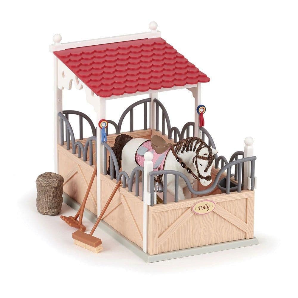 Horse Ponies Box Accessories Toy Playset Three Years or Above