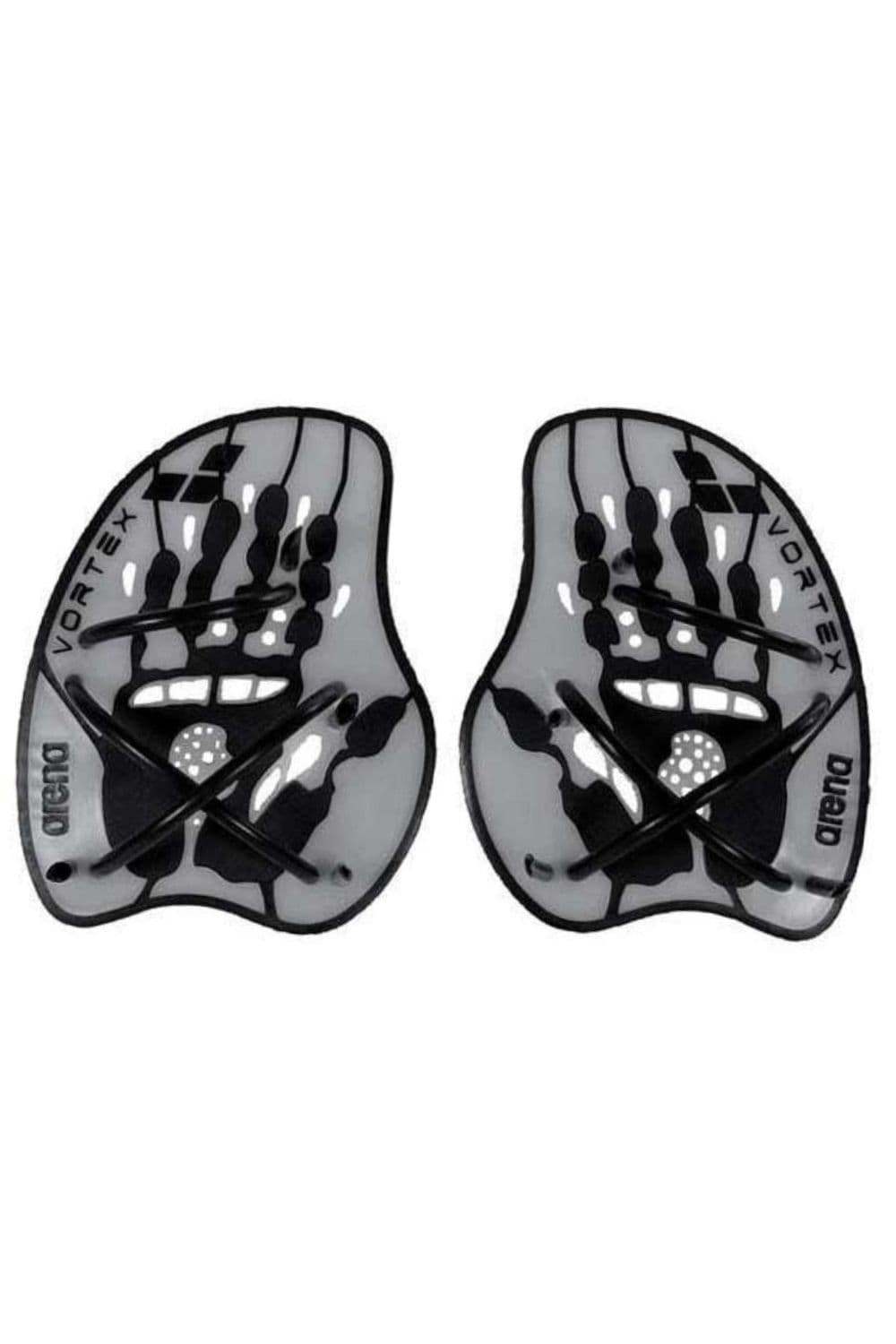 Vortex Evolution Hand Paddle Silver Black