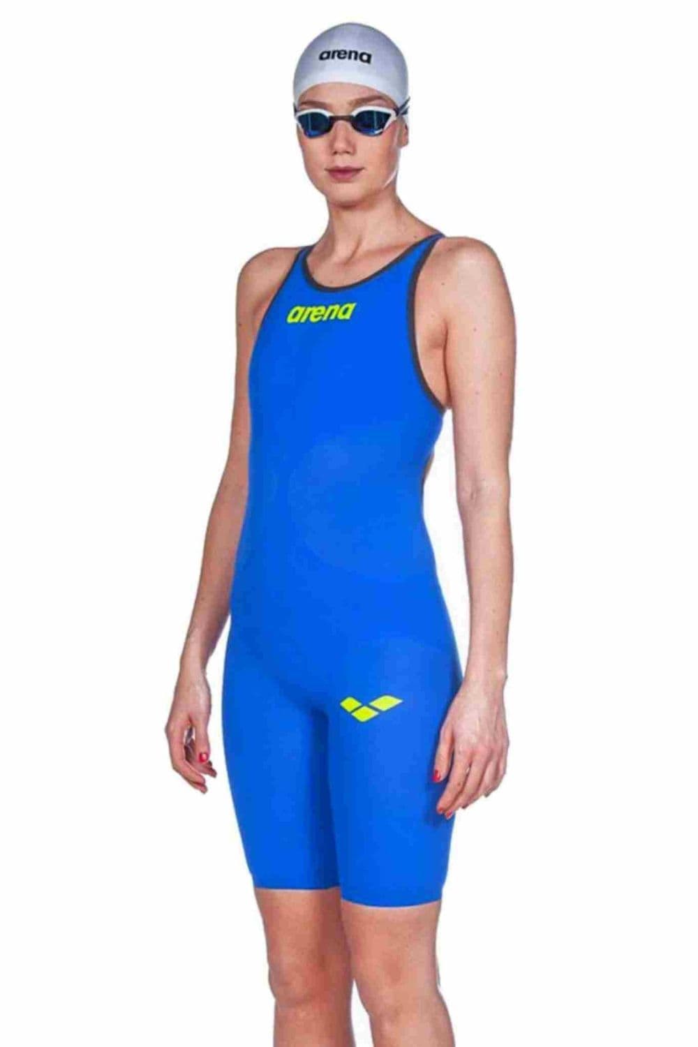 Powerskin Carbon Air 2 Full Body Short Leg Blue Grey