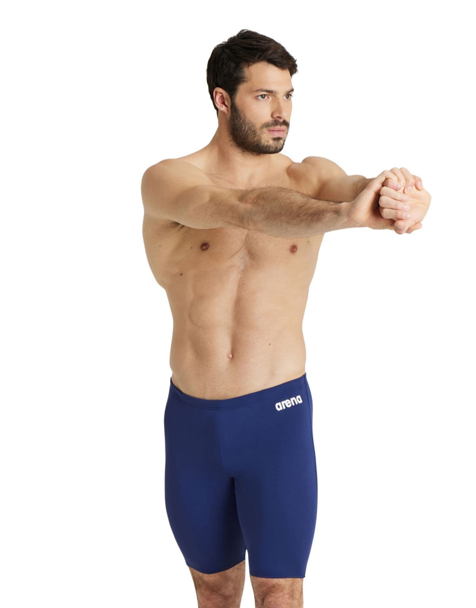Team Solid Swim Jammer Navy