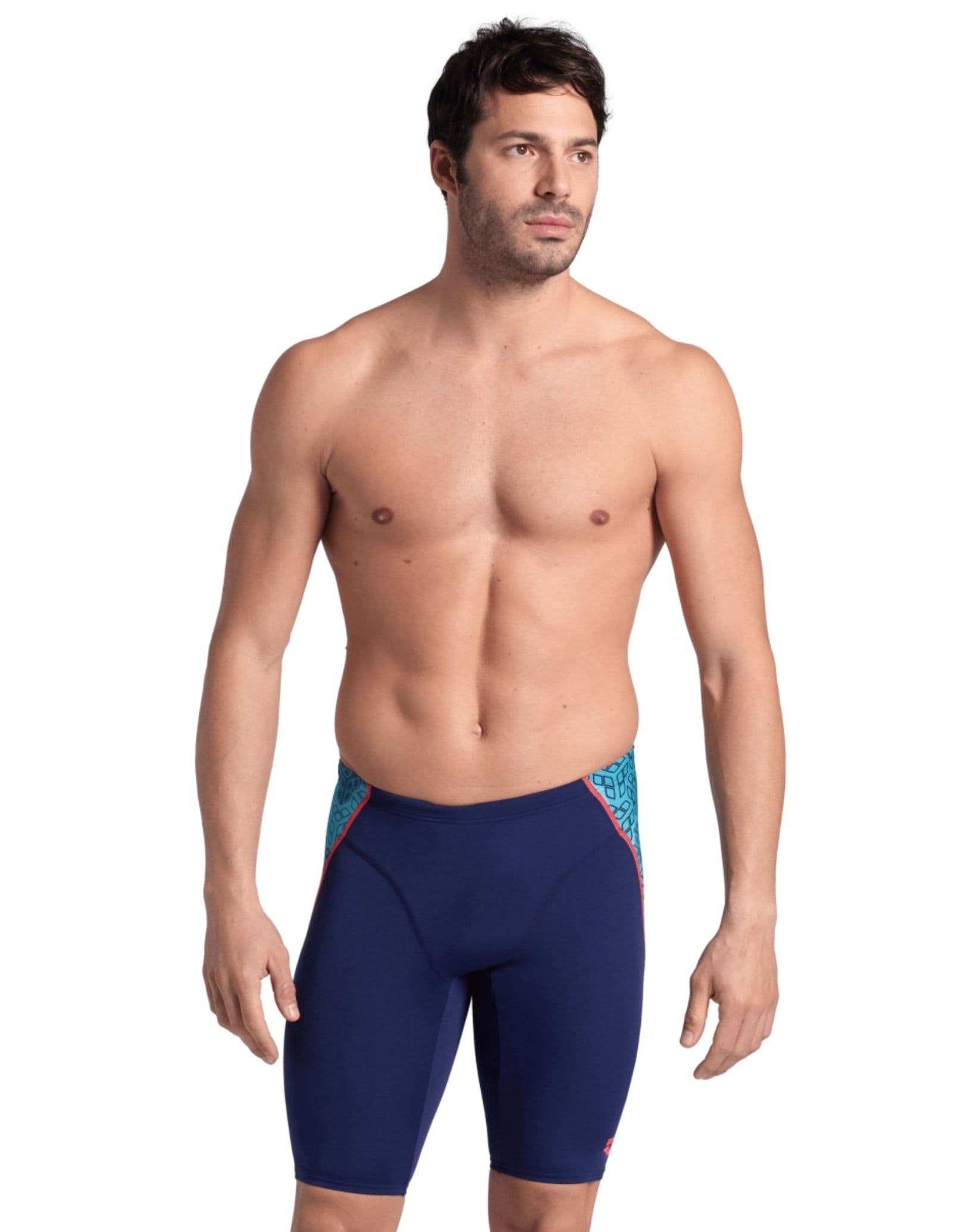 Camo Kikko Swim Jammer Navy Multi