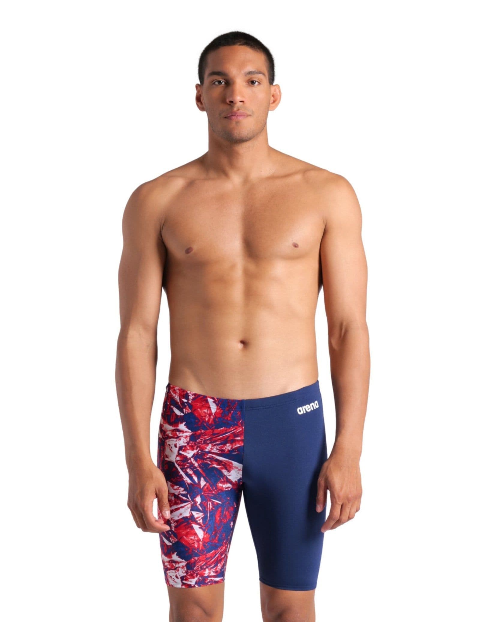 Crackle Swim Jammer Navy Team