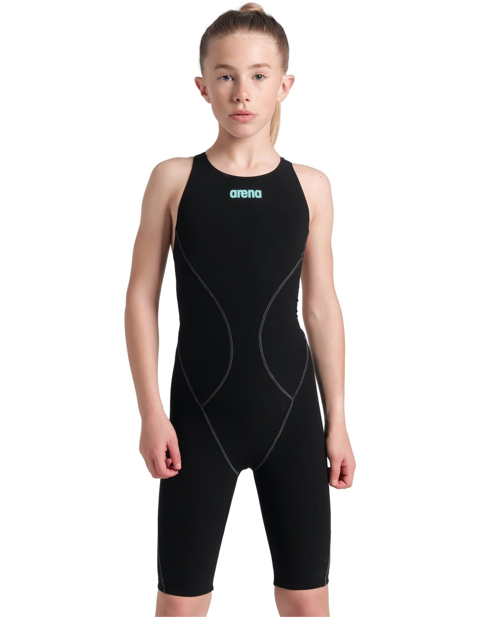 Powerskin Impulso Open Back Black Teal 26R