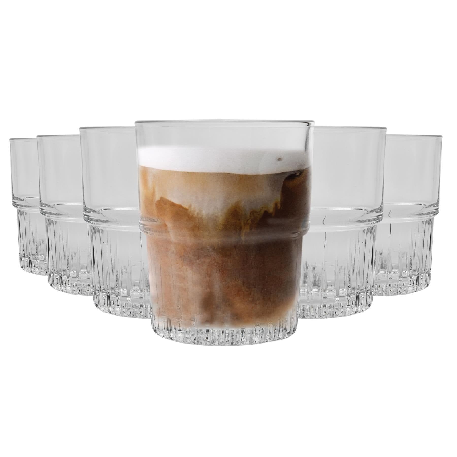 Empilable Stackable Drinking Glasses - 160ml - Pack of 6