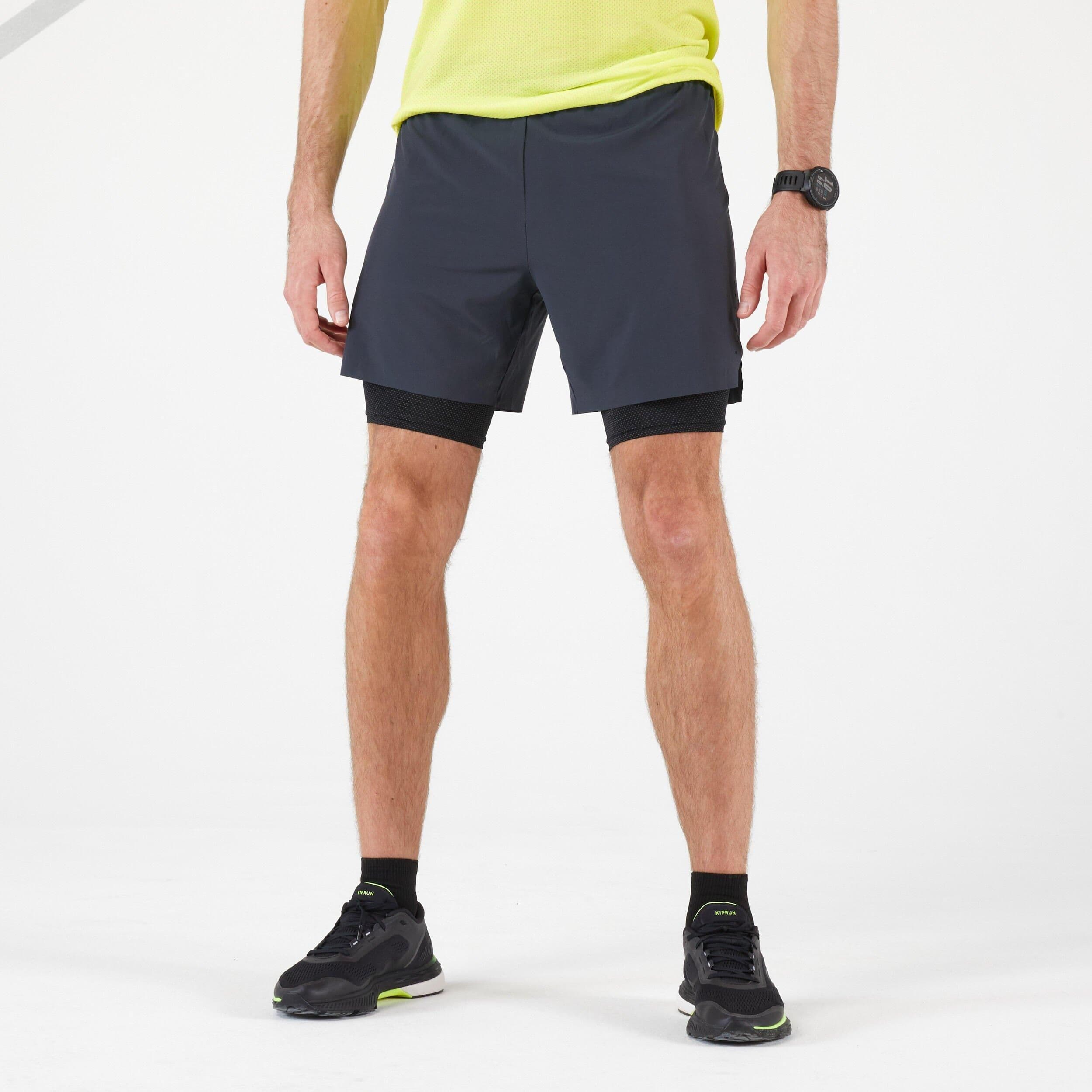 Kiprun Running 2 1 Tight Shorts