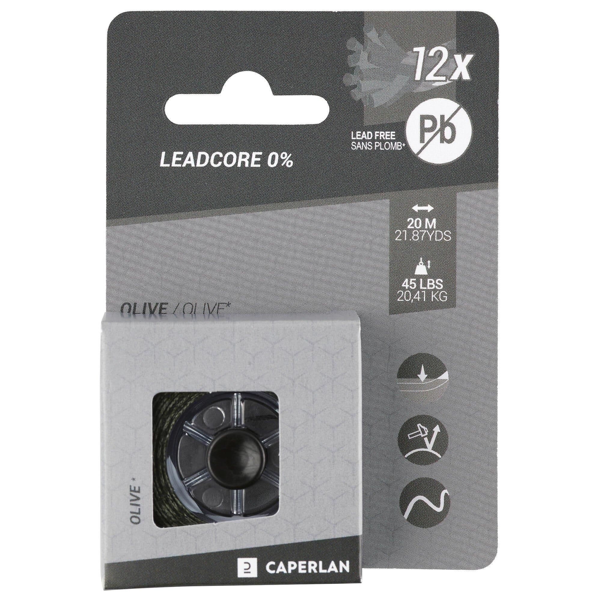 Carp Fishing Leadcore 0% 45 Lbs 20 M