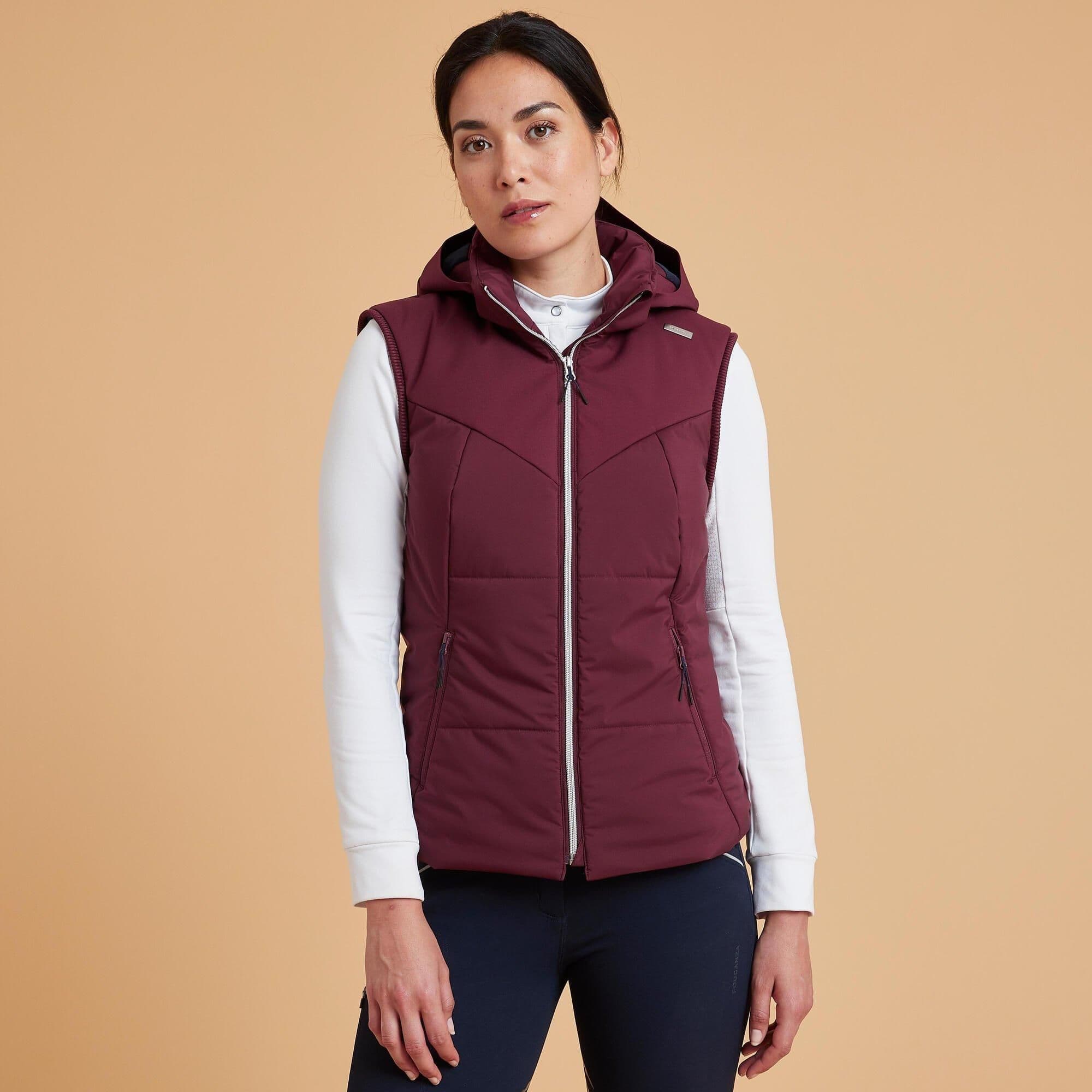 Sleeveless Horse Riding Warm Down Jacket 900