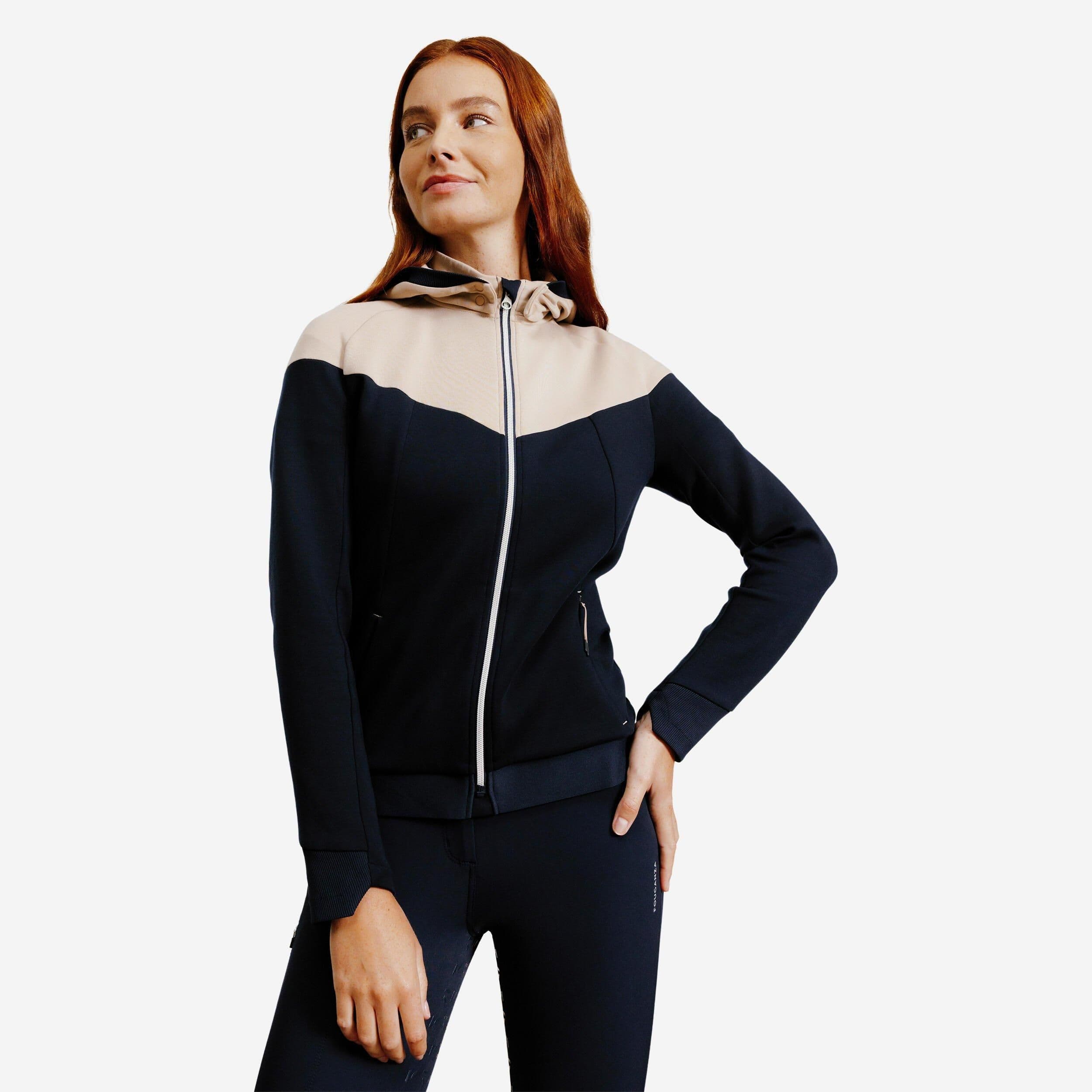 Zipped Horse Riding Sweatshirt