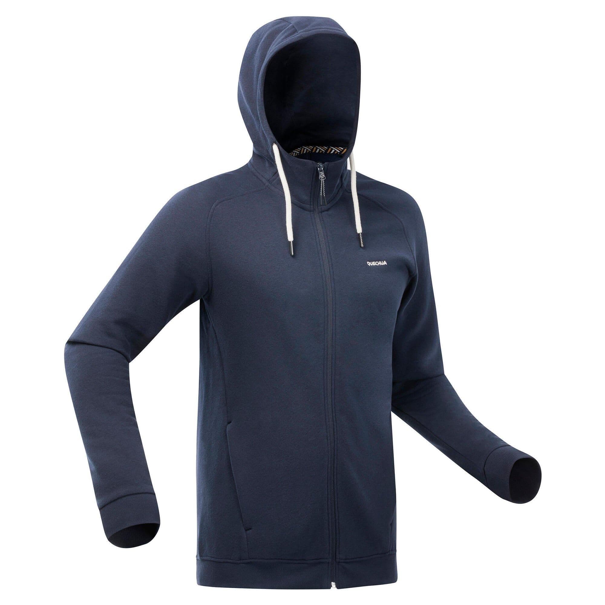 Hiking Zipped Hooded Sweatshirt Nh150