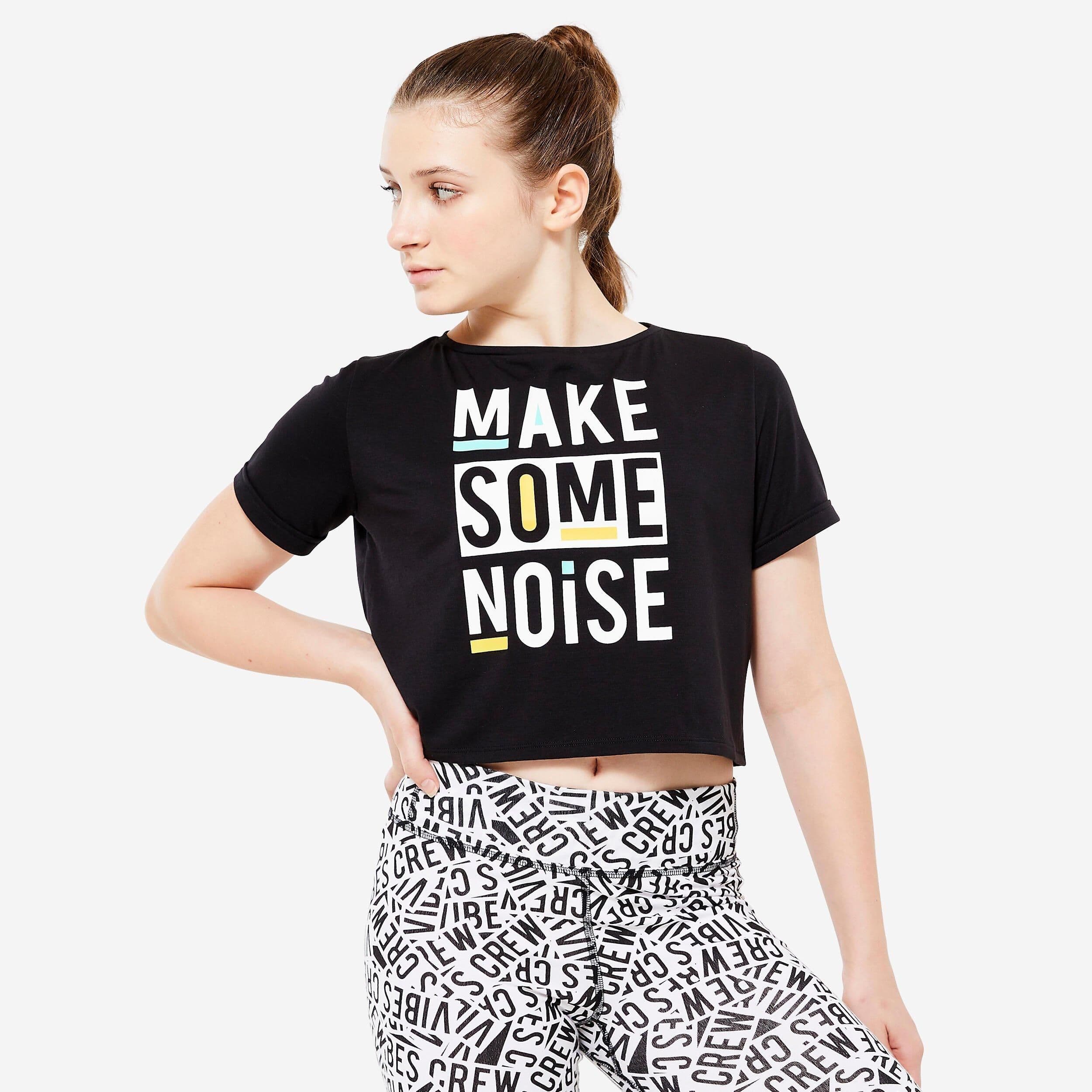 Loose Modern Dance Jazz Crop Top