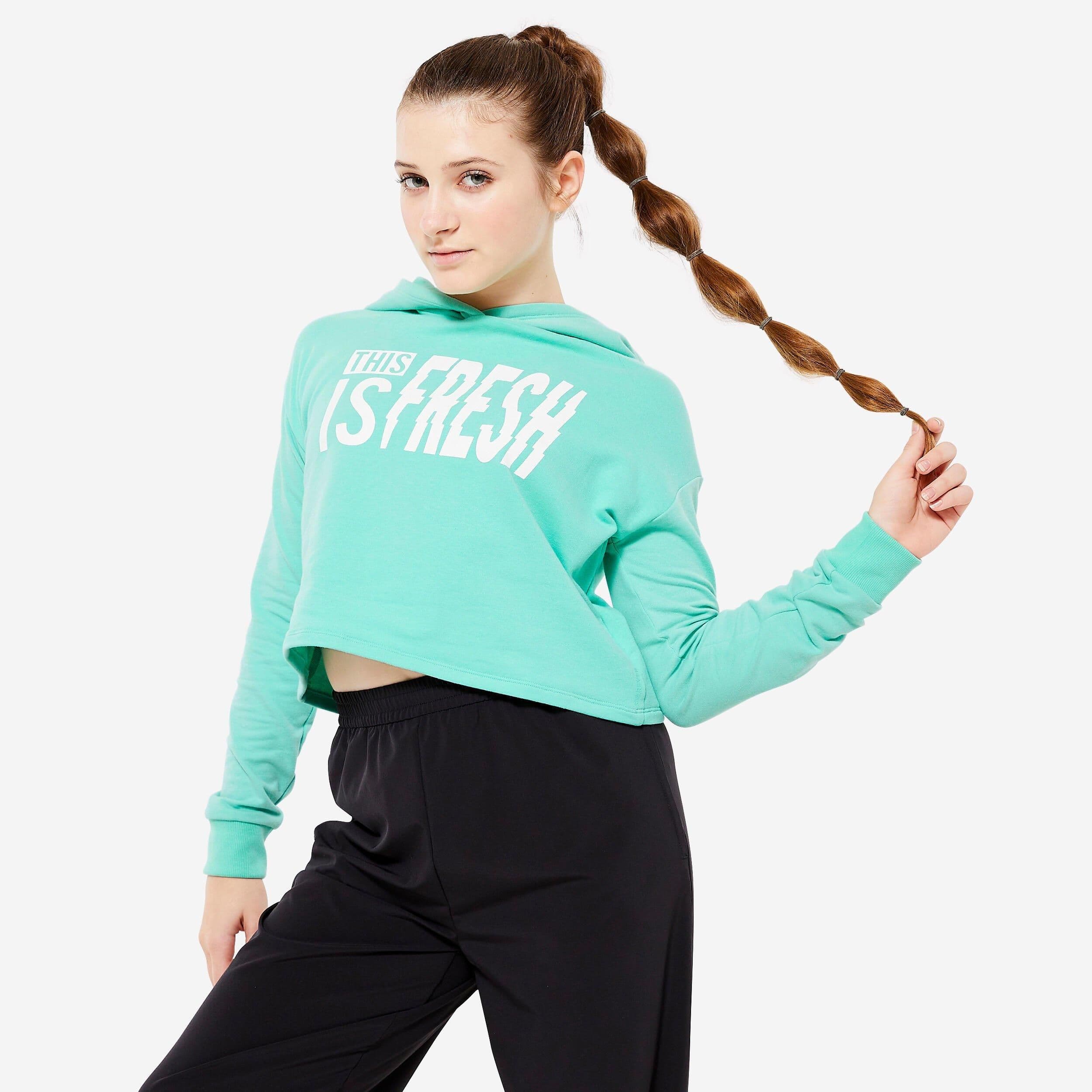 Modern Dance Jazz Cropped Hoodie