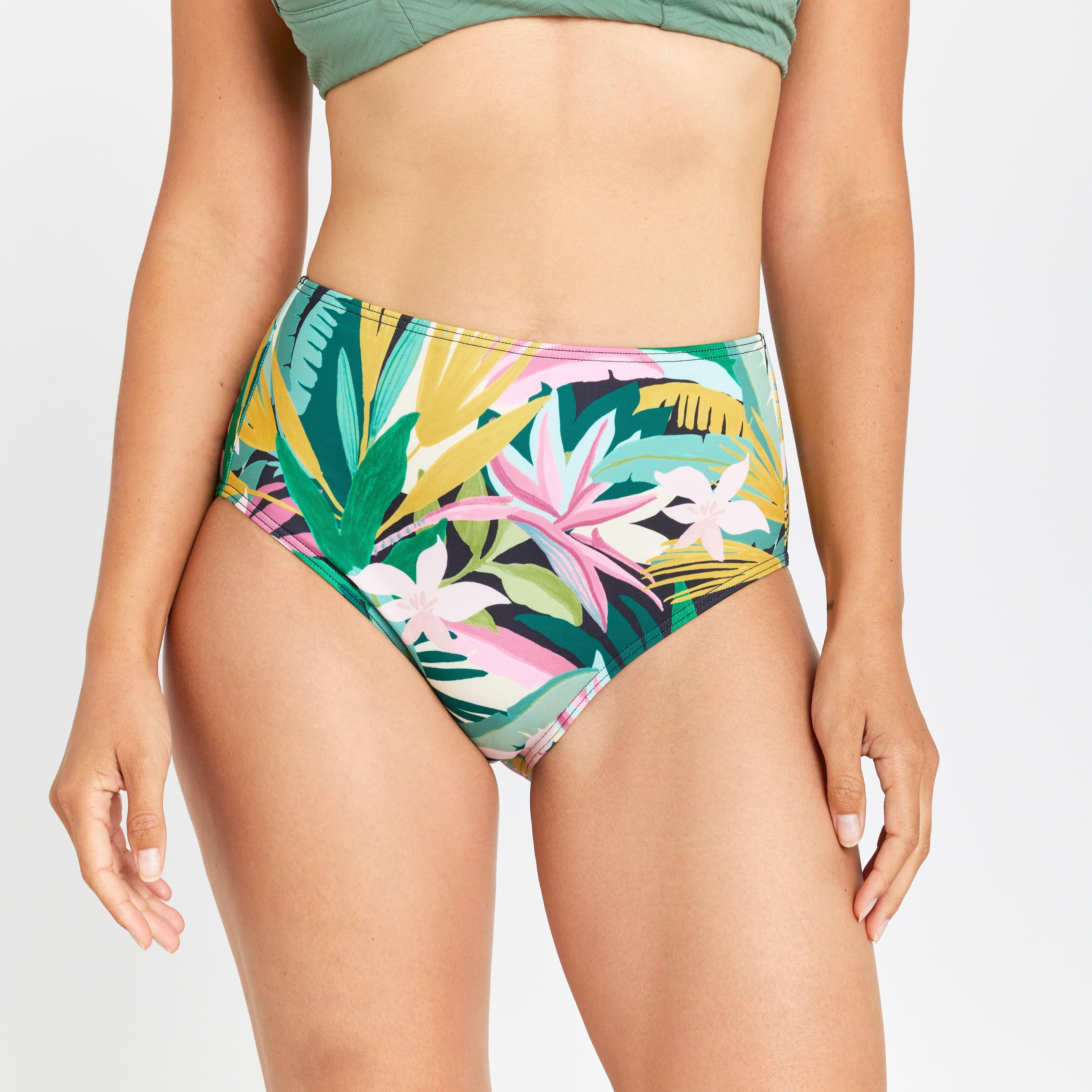 High Waisted Briefs Swimsuit Bottoms