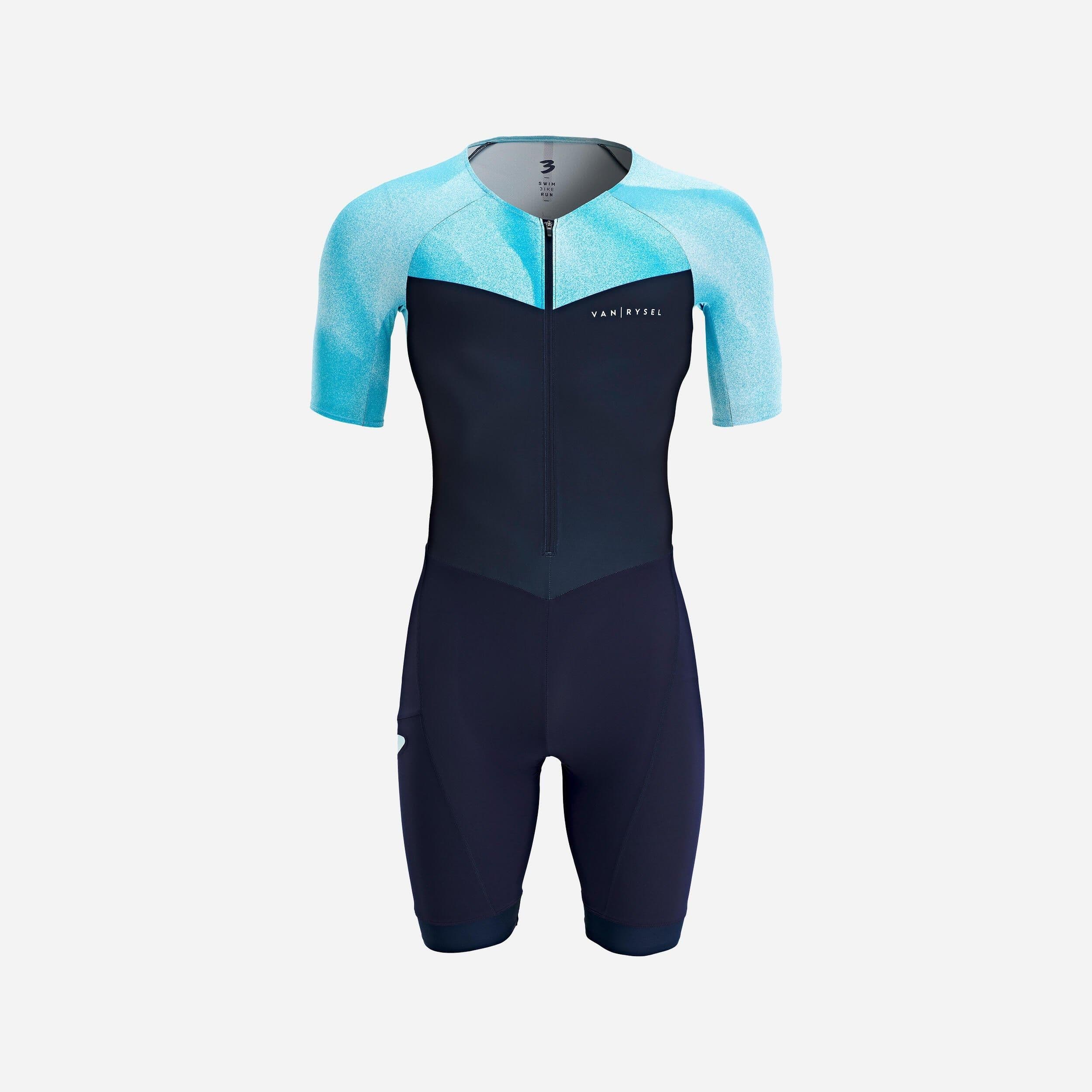 Short Distance Short Sleeved Triathlon Trisuit