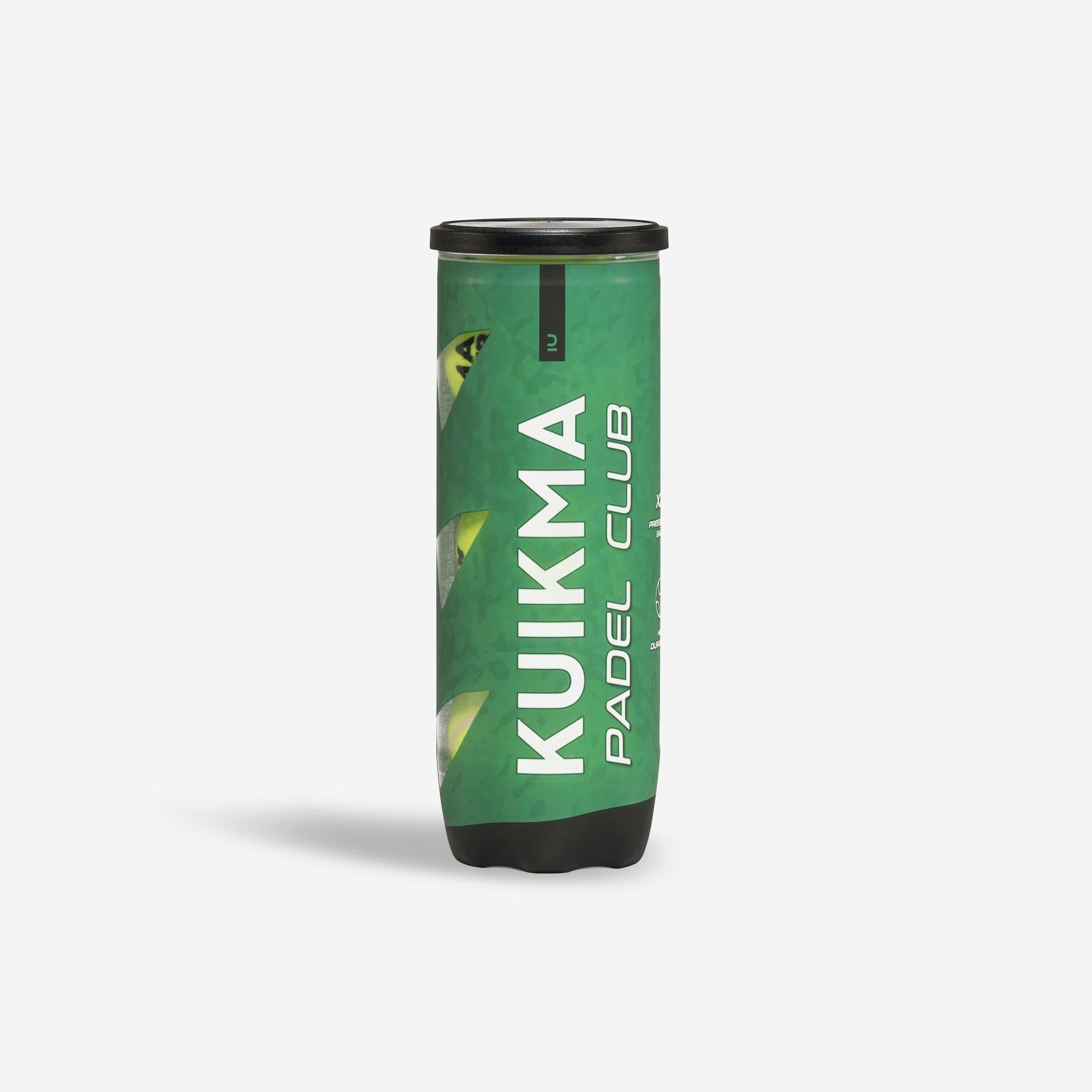 Pressurised Padel Balls Kuikma Pb Club Pack 3