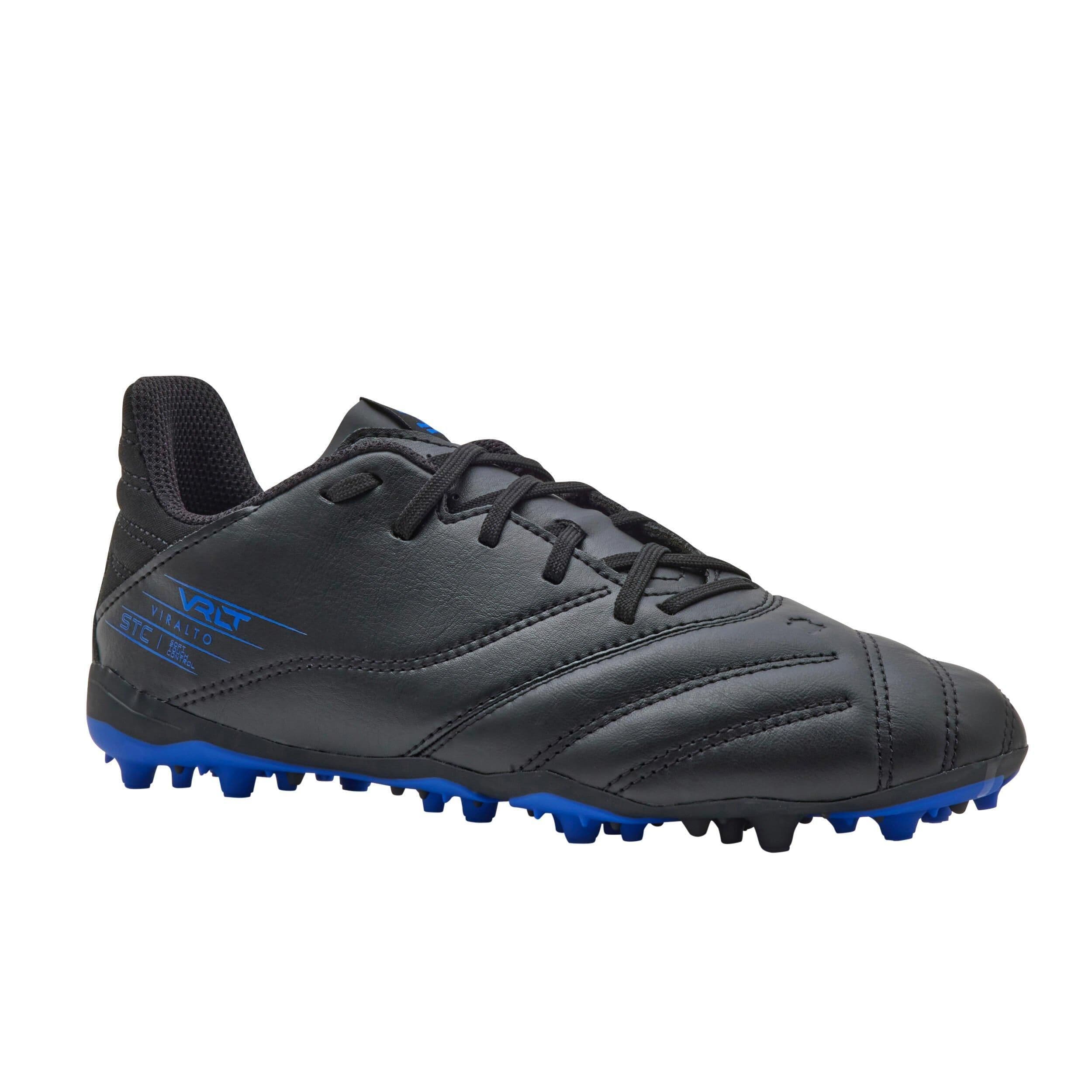 Lace Up Leather Football Boots