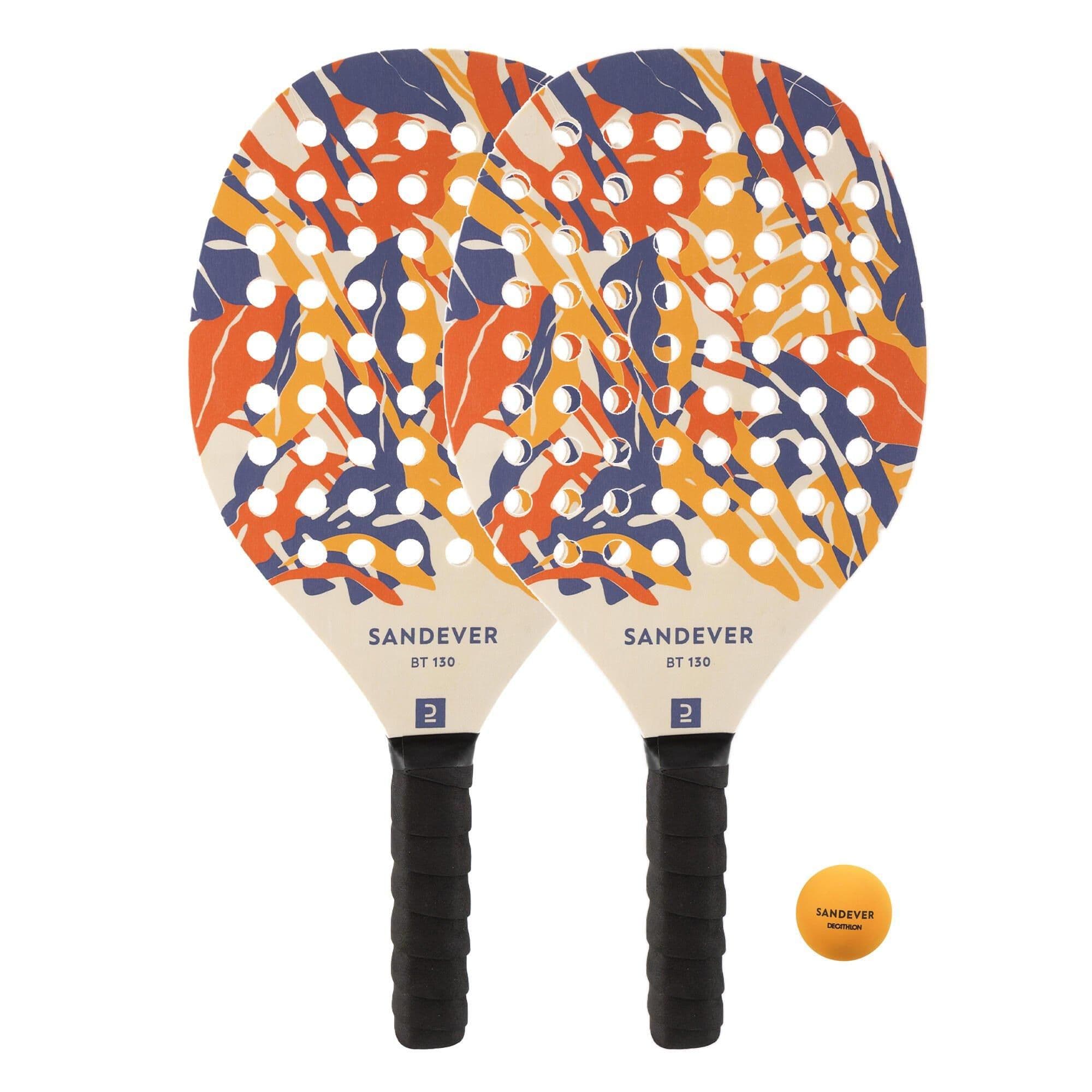 Beach Tennis Racket Set