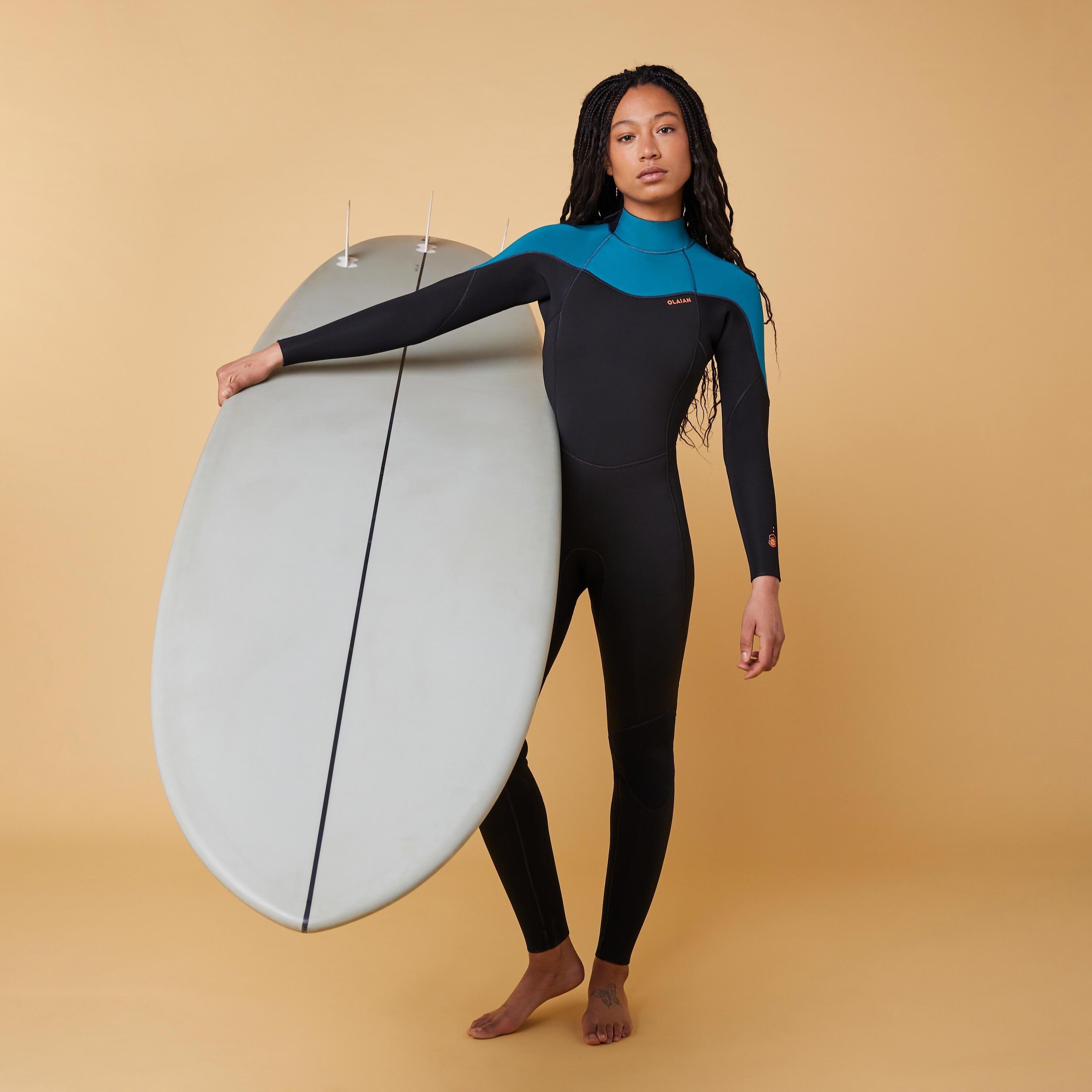 Wetsuit Surf 500 4 3Andbackzip