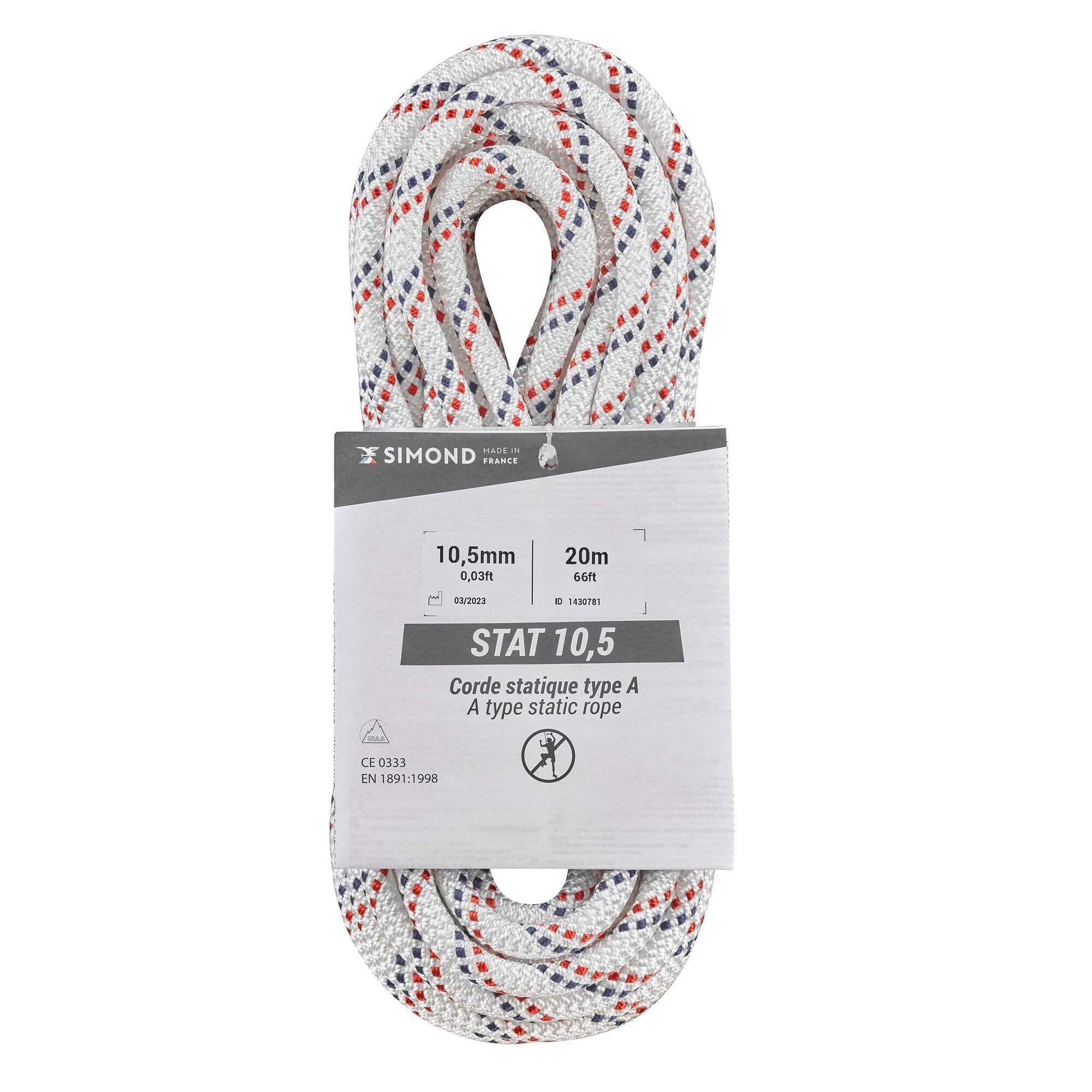 Semi Static Rope 10.5 Mm X 20 M Stat 10.5