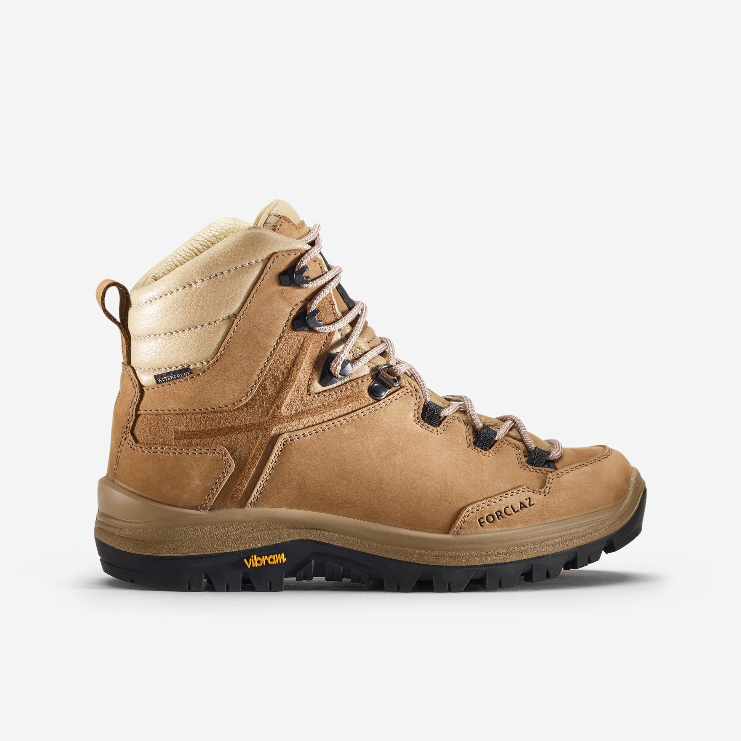 Waterproof Leather High Trekking Boots Vibram Mt500 Leather