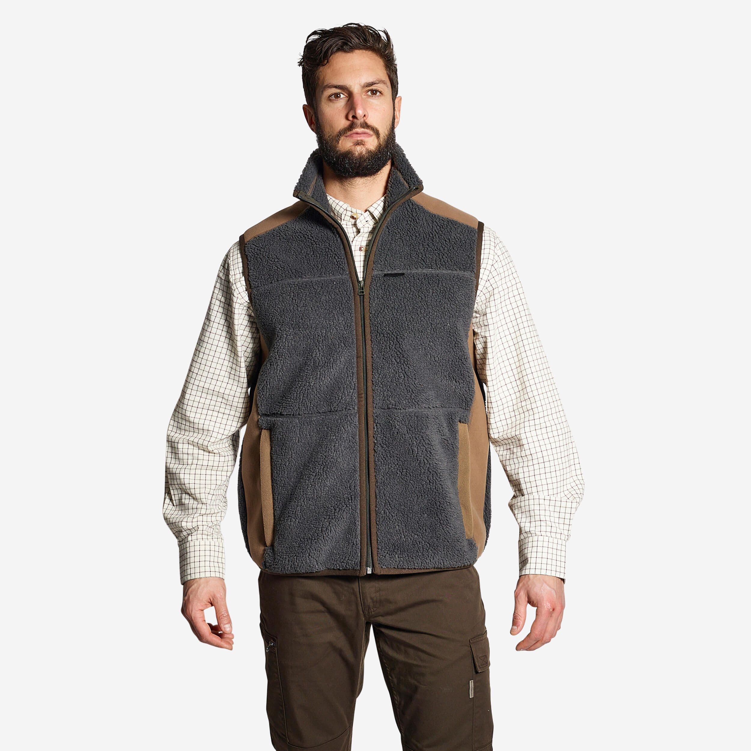 Sleeveless Sherpa Fleece Gilet