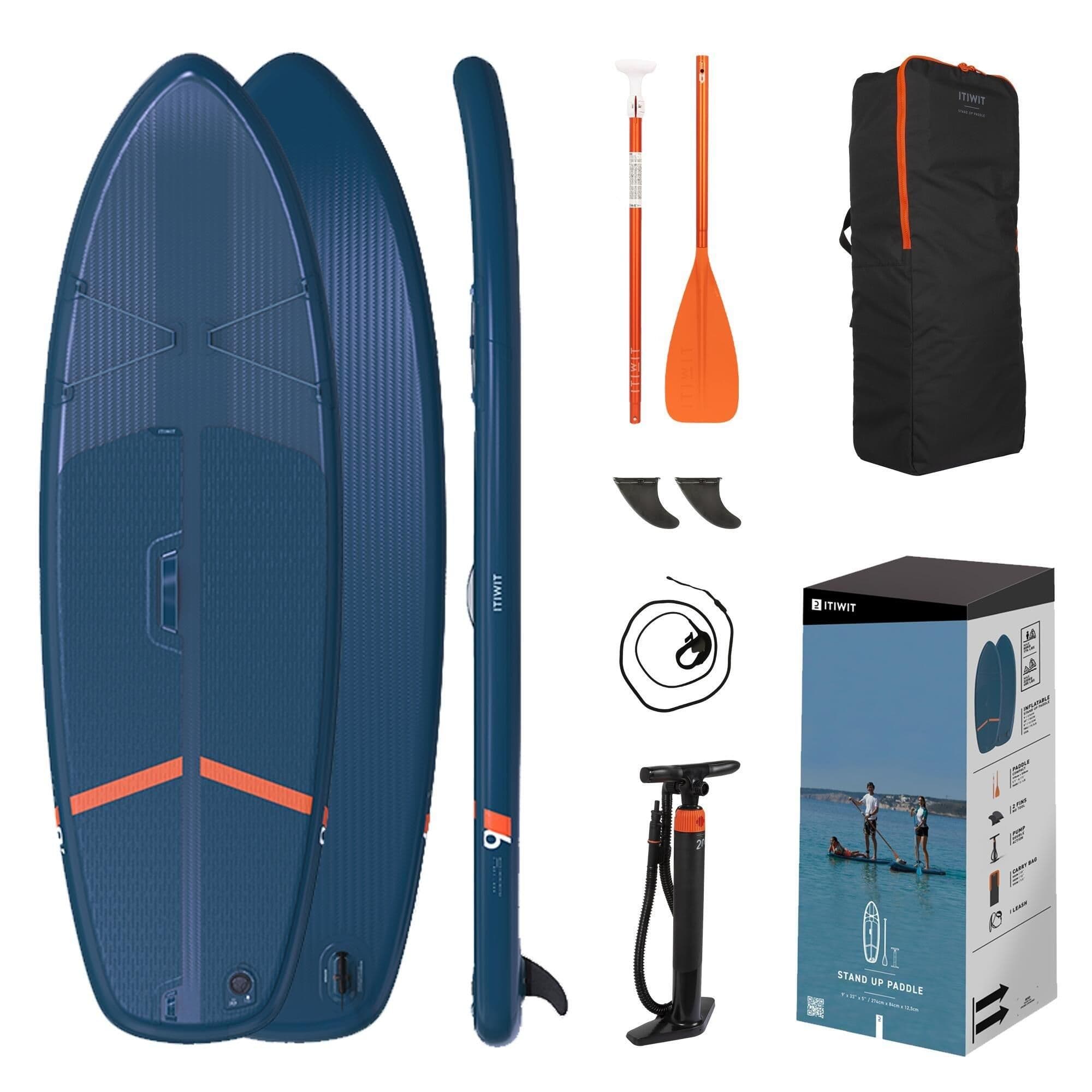 9Ft M Inflatable Sd Up Paddleboard Bundle 100