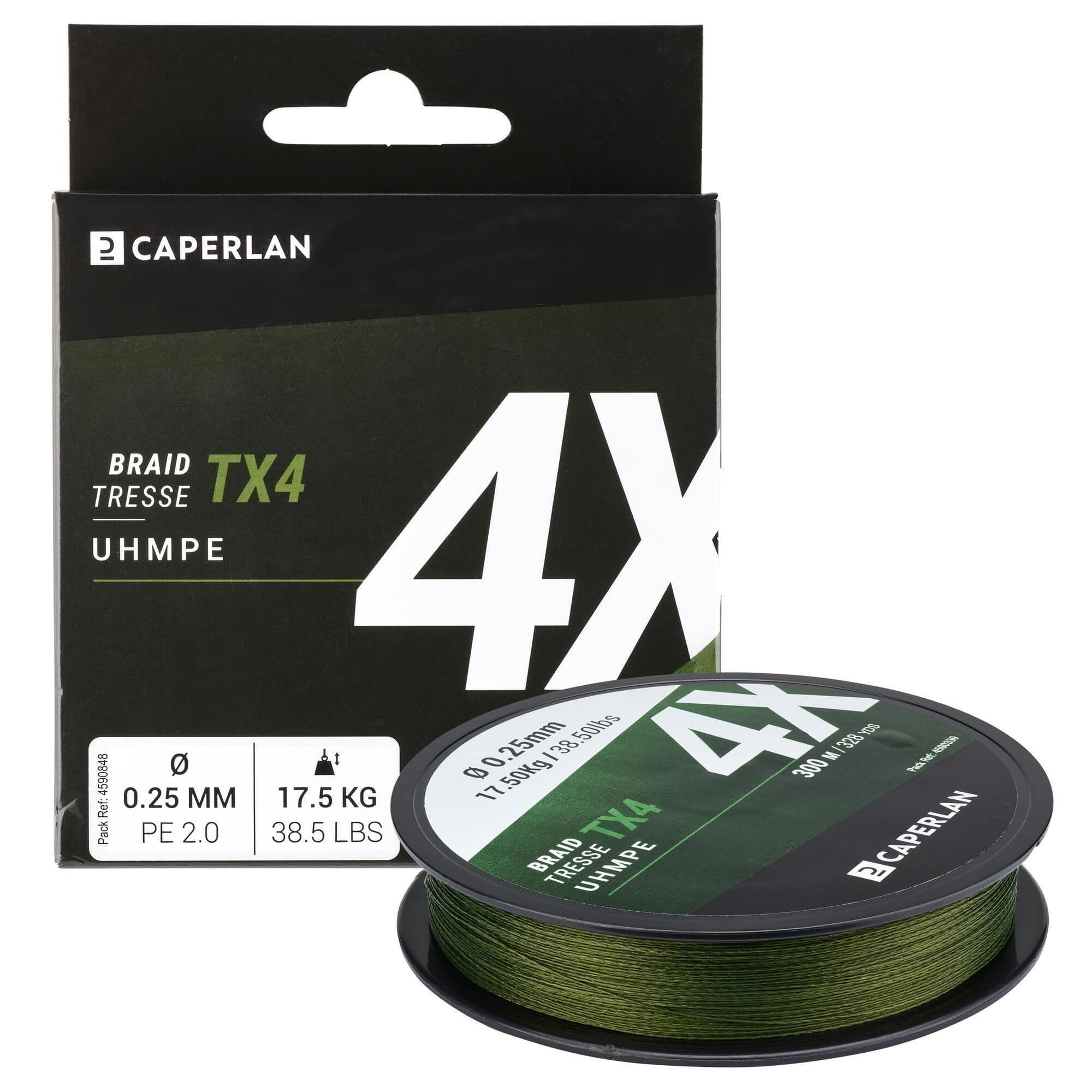 Lure Fishing Braided Line Tx4 300 M