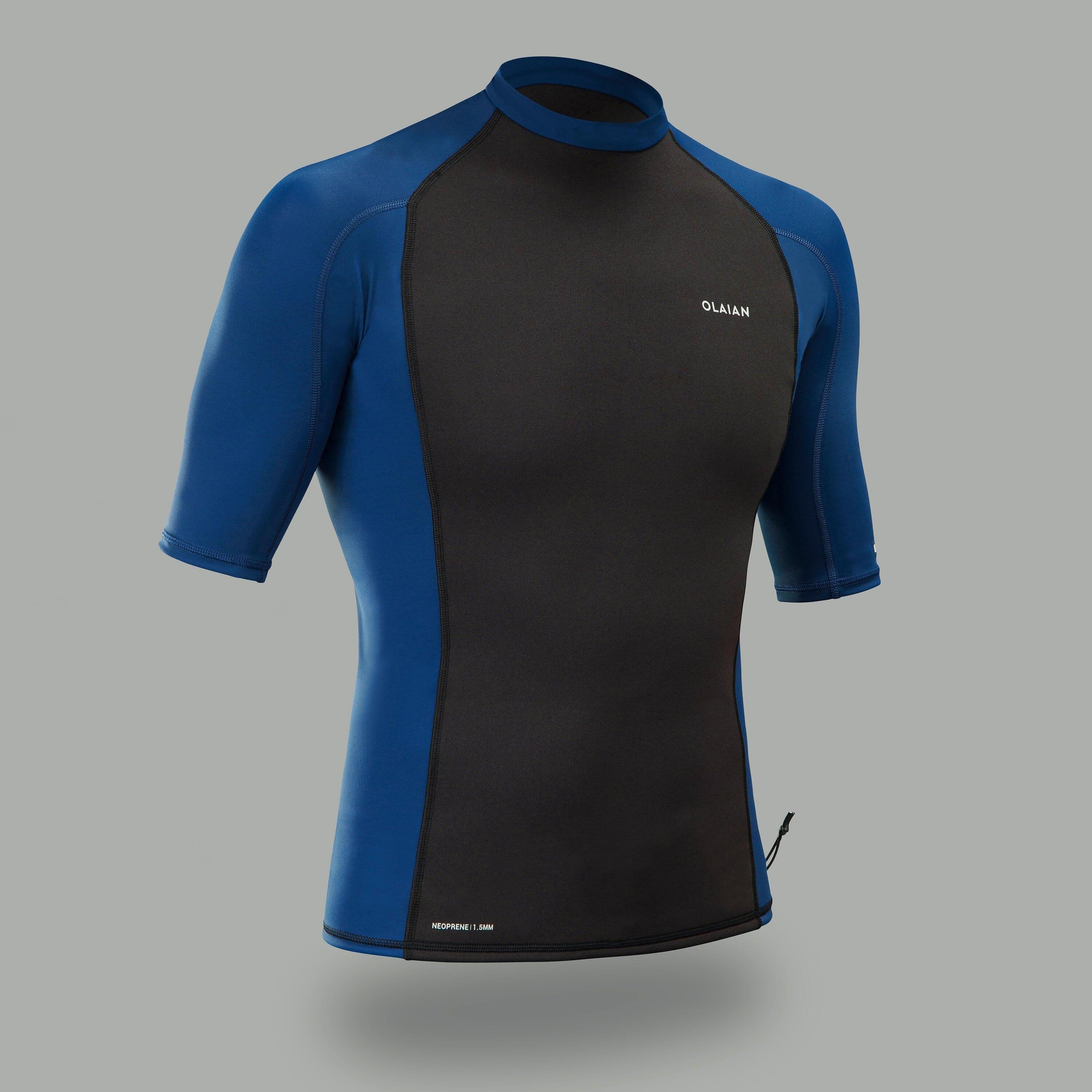 Surfing Short Sleeved Neoprene Thermal Anti Uv T Shirt Top