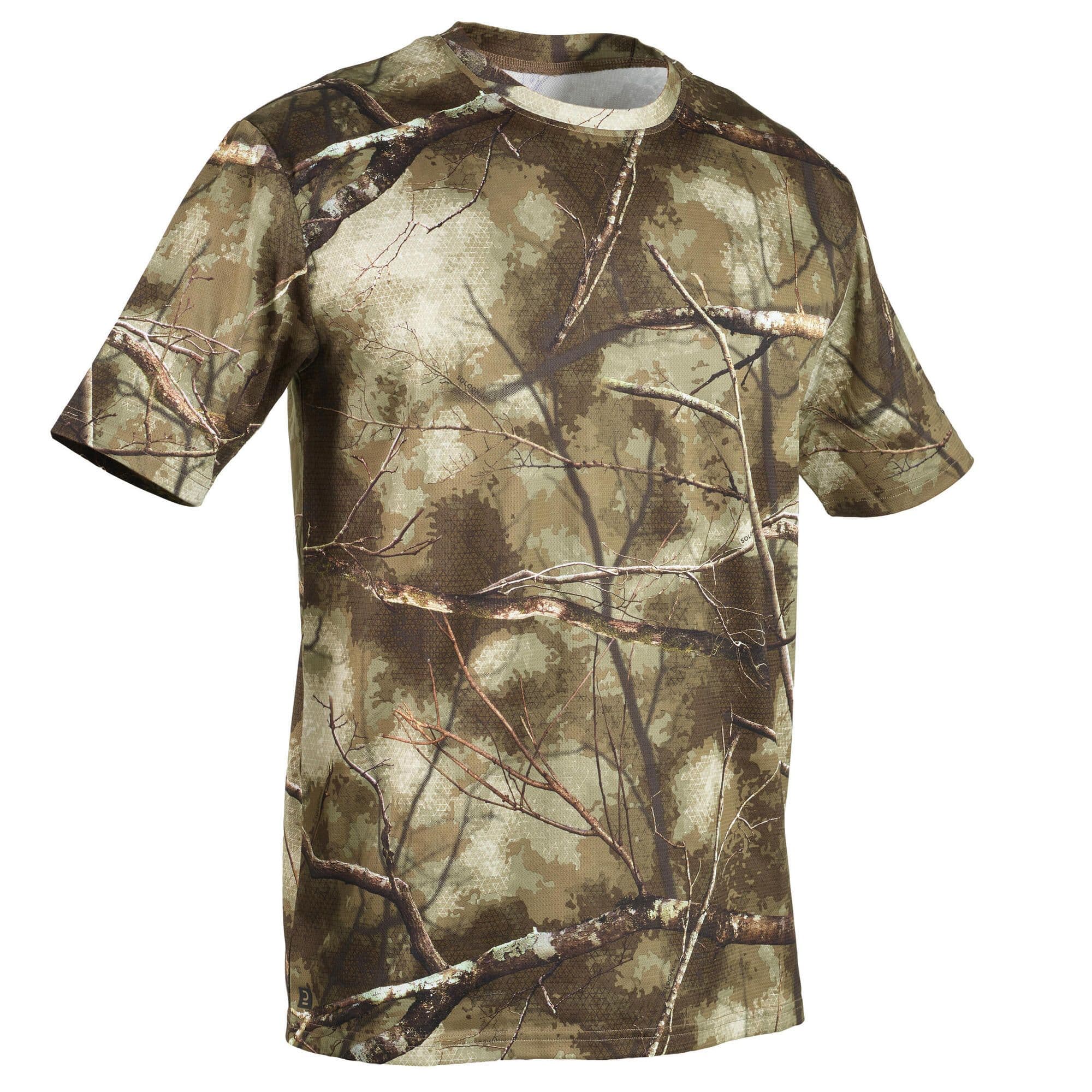 Short Sleeve Breathable Country Sport T Shirt Treemetic 100 Camouflage