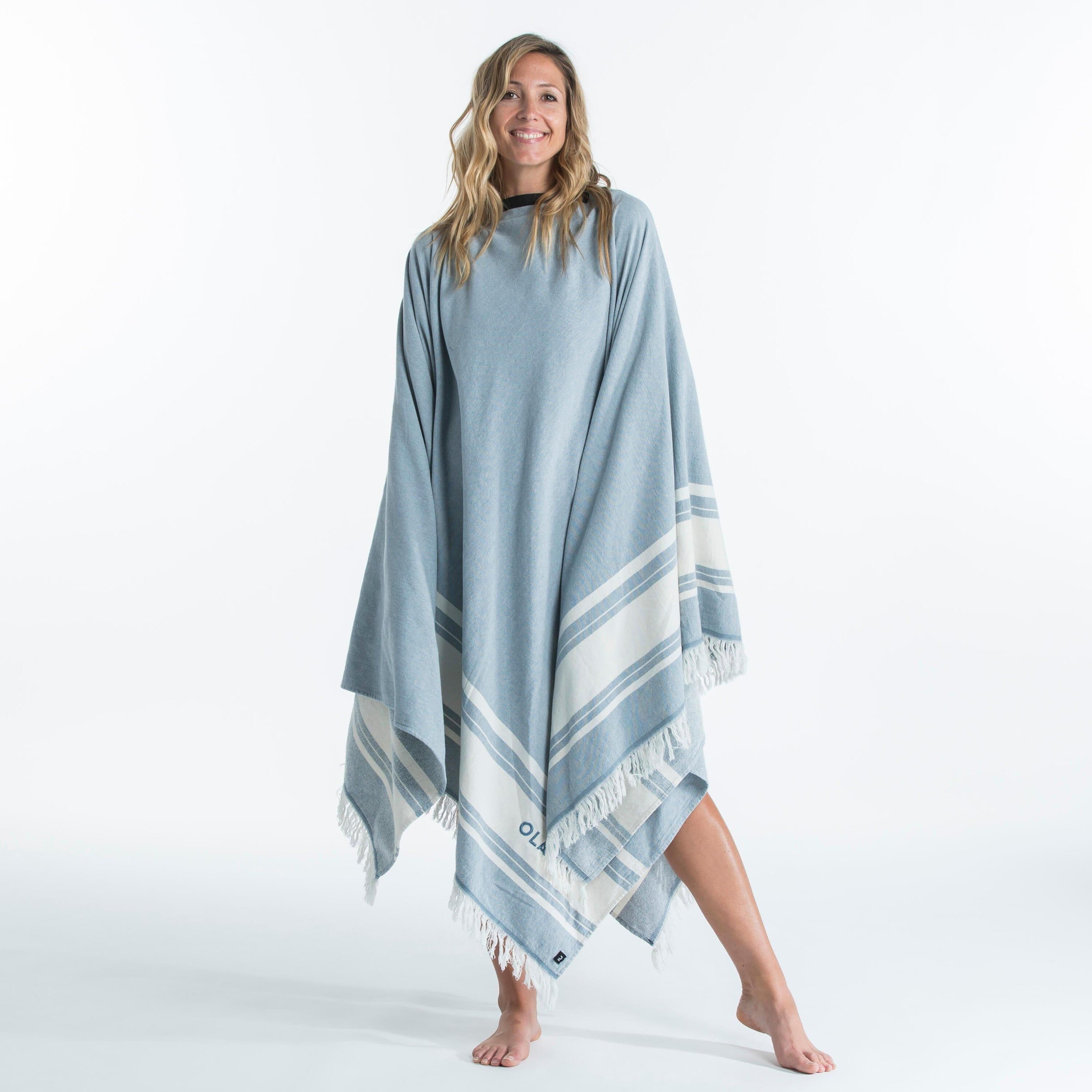 Beach Towel Poncho 190 X 190 Cm