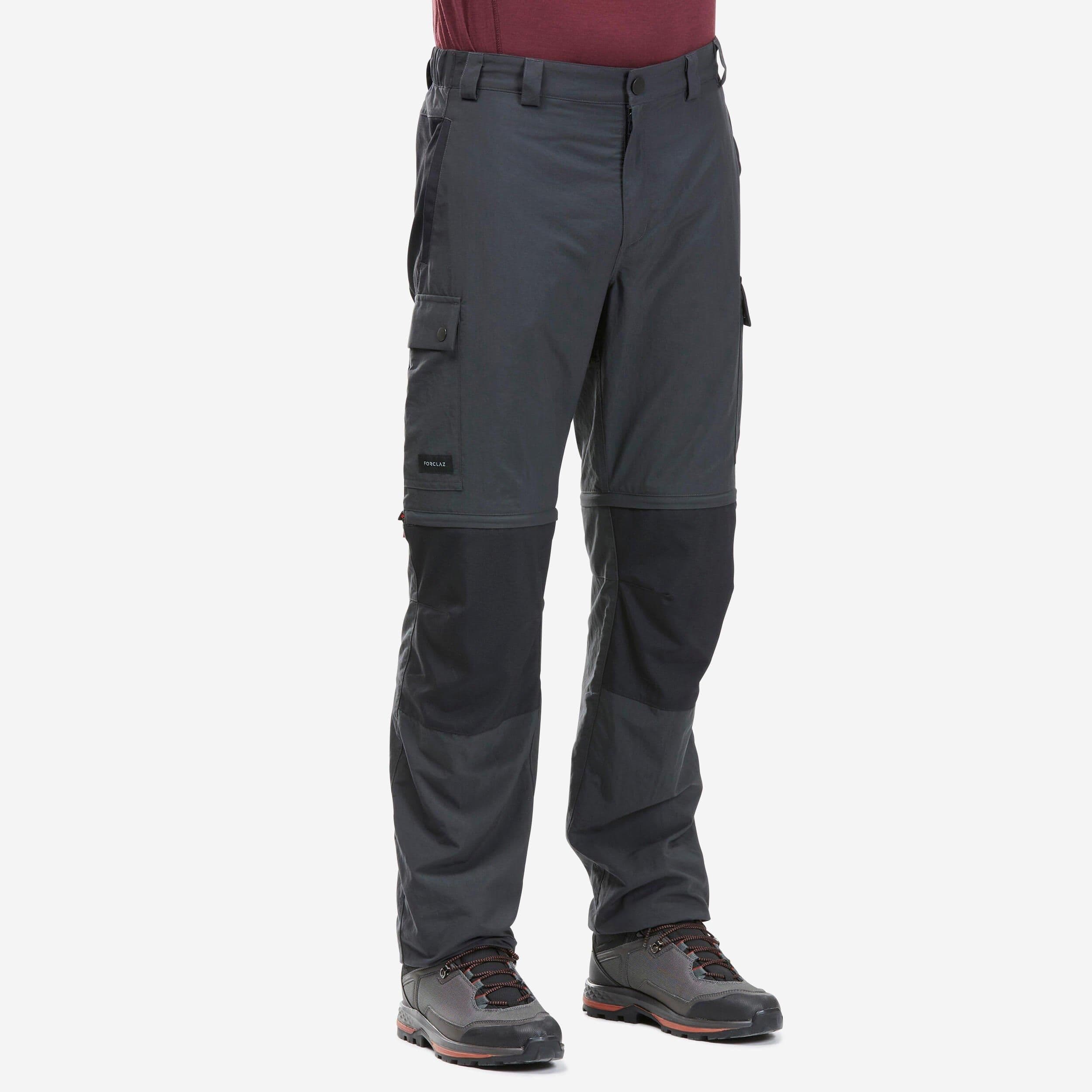 Mountain Trekking Durable 2 1 Zip Off Trousers Mt100