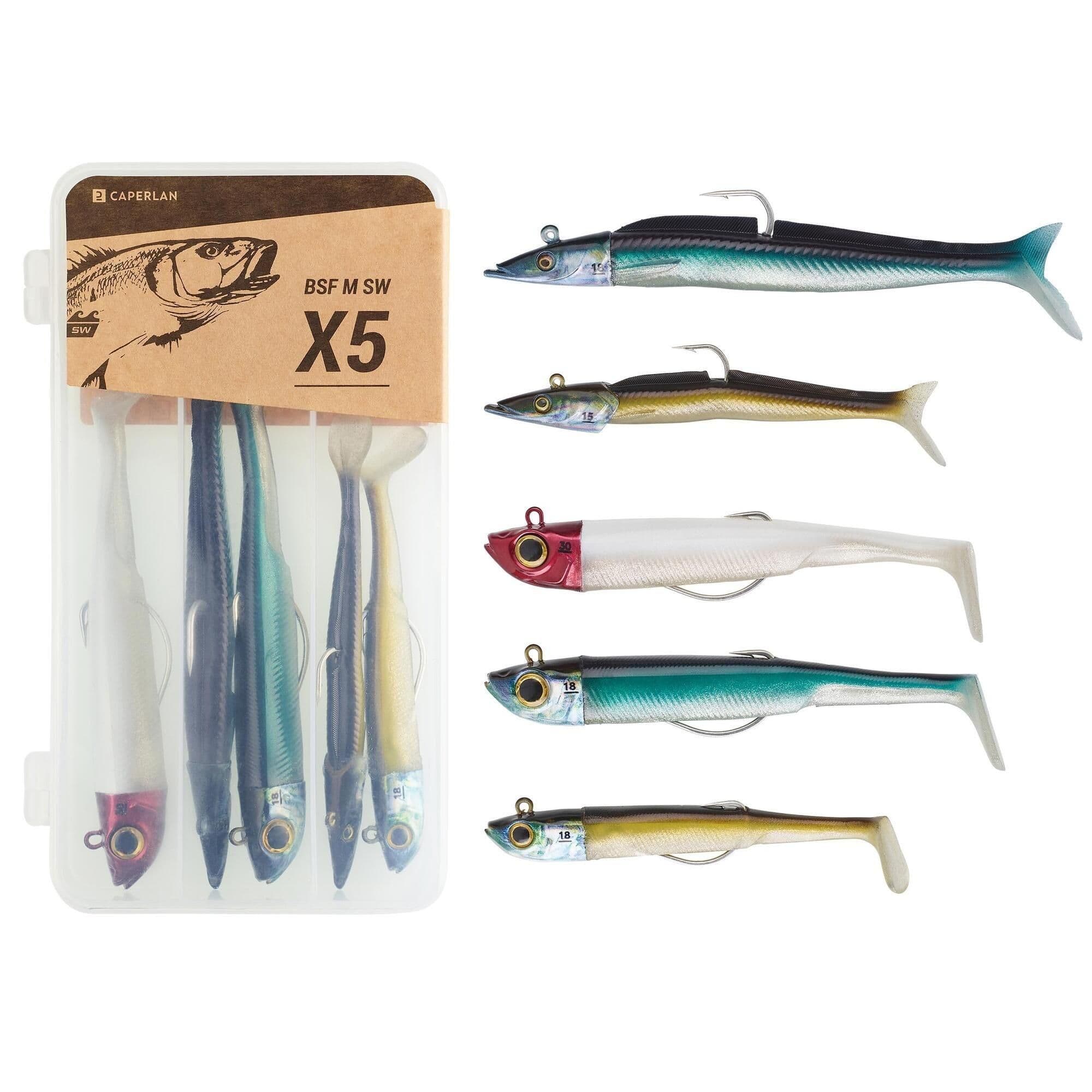 Sea Fishing Bsf M Sw Soft Lure Box Set