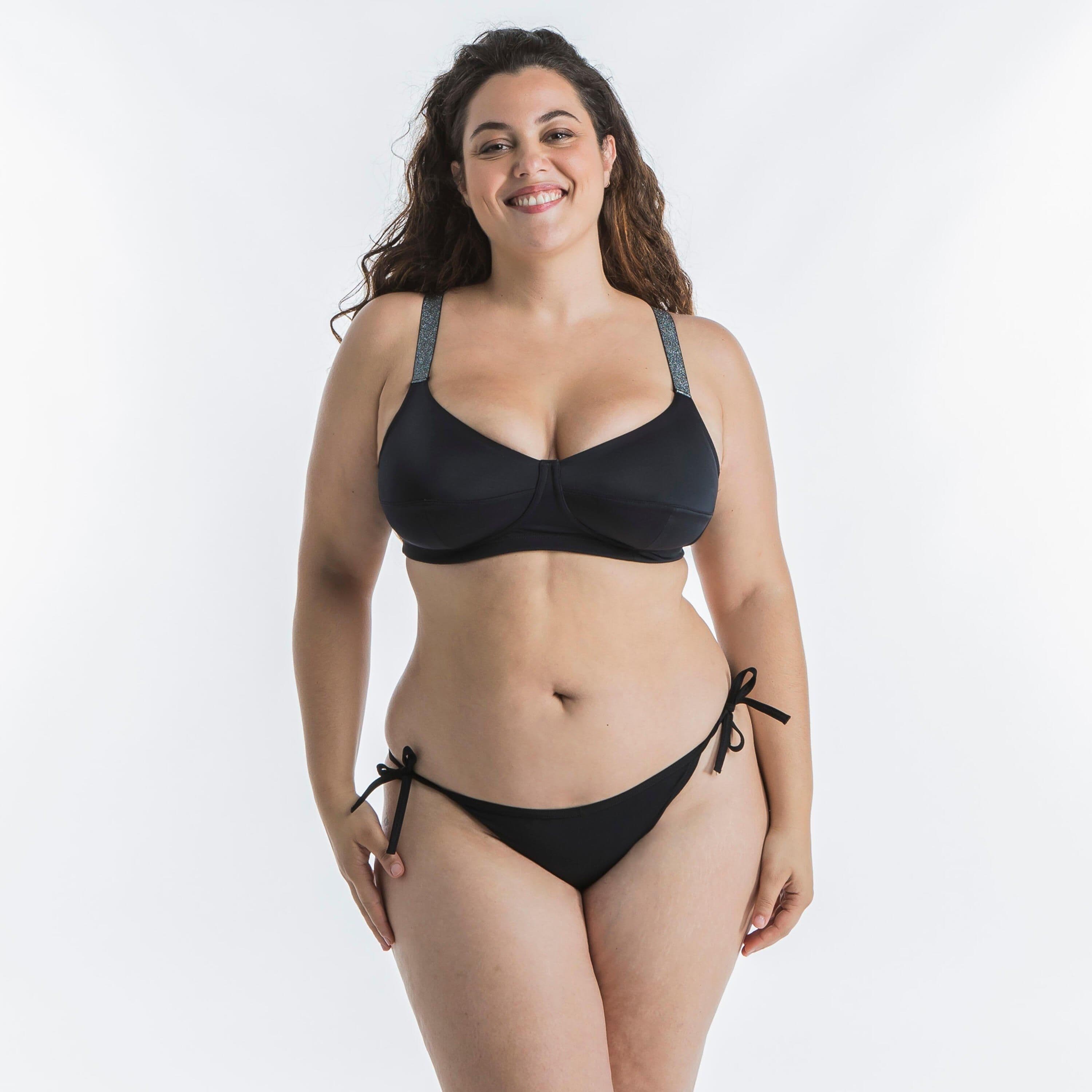 Balconette Swimsuit Top Comfortable Fabric Underwire Astrid